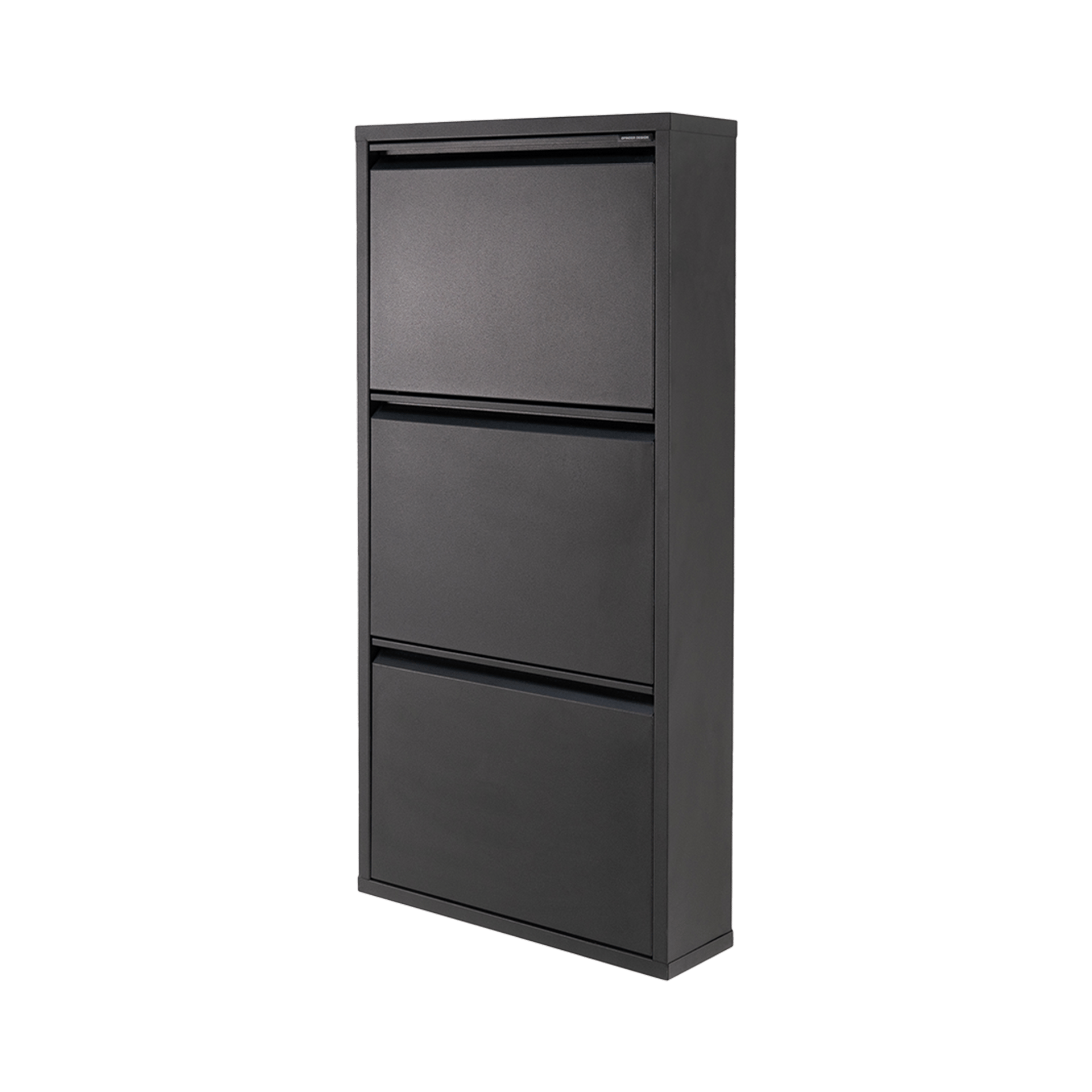 SPINDER DESIGN Schuhschrank Billy 3 Schwarz SPINDER DESIGN Schuhschrank Billy 3 Schwarz