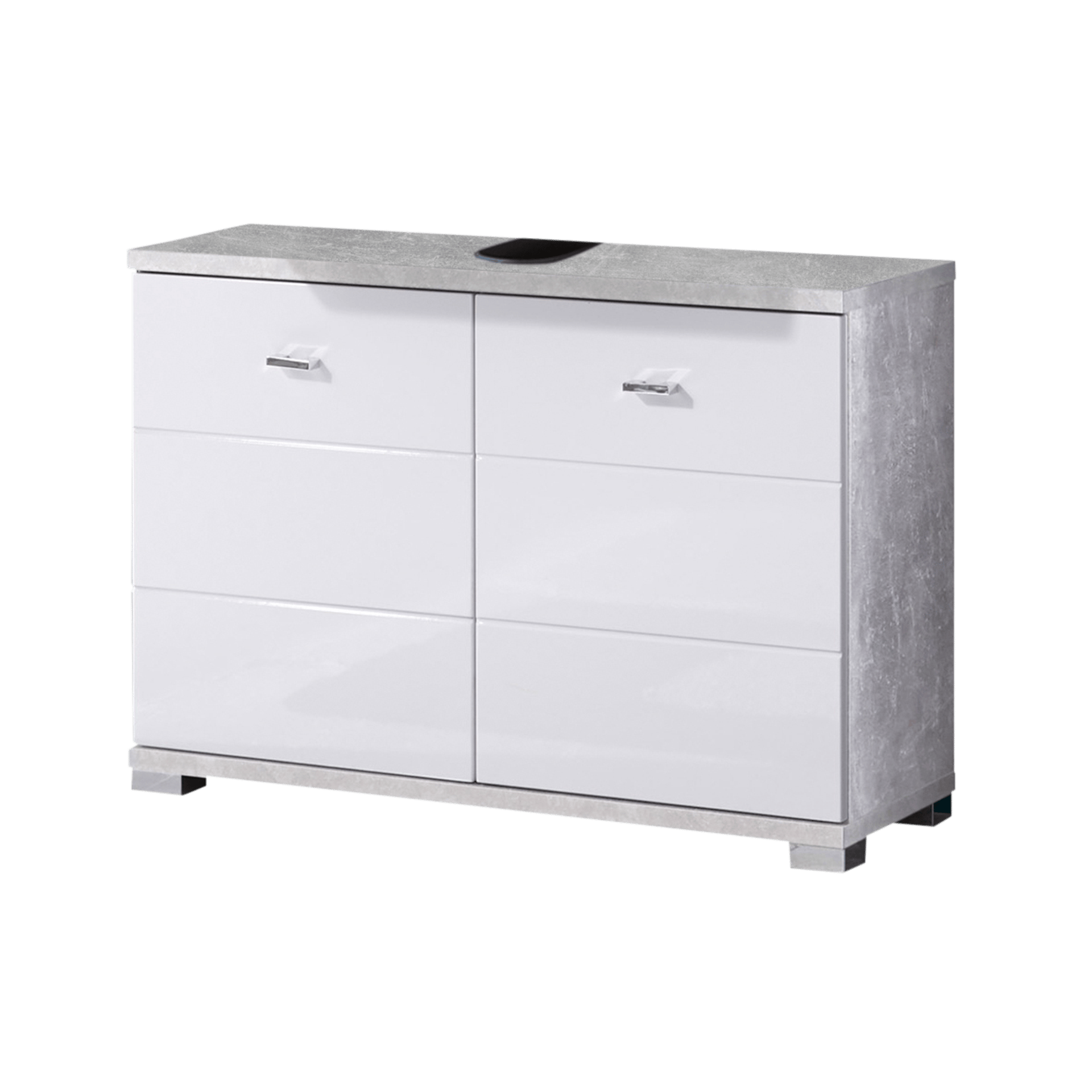 Waschbeckenunterschrank Polly Weiß 80*30*57 Waschbeckenunterschrank Polly Weiß 80*30*57
