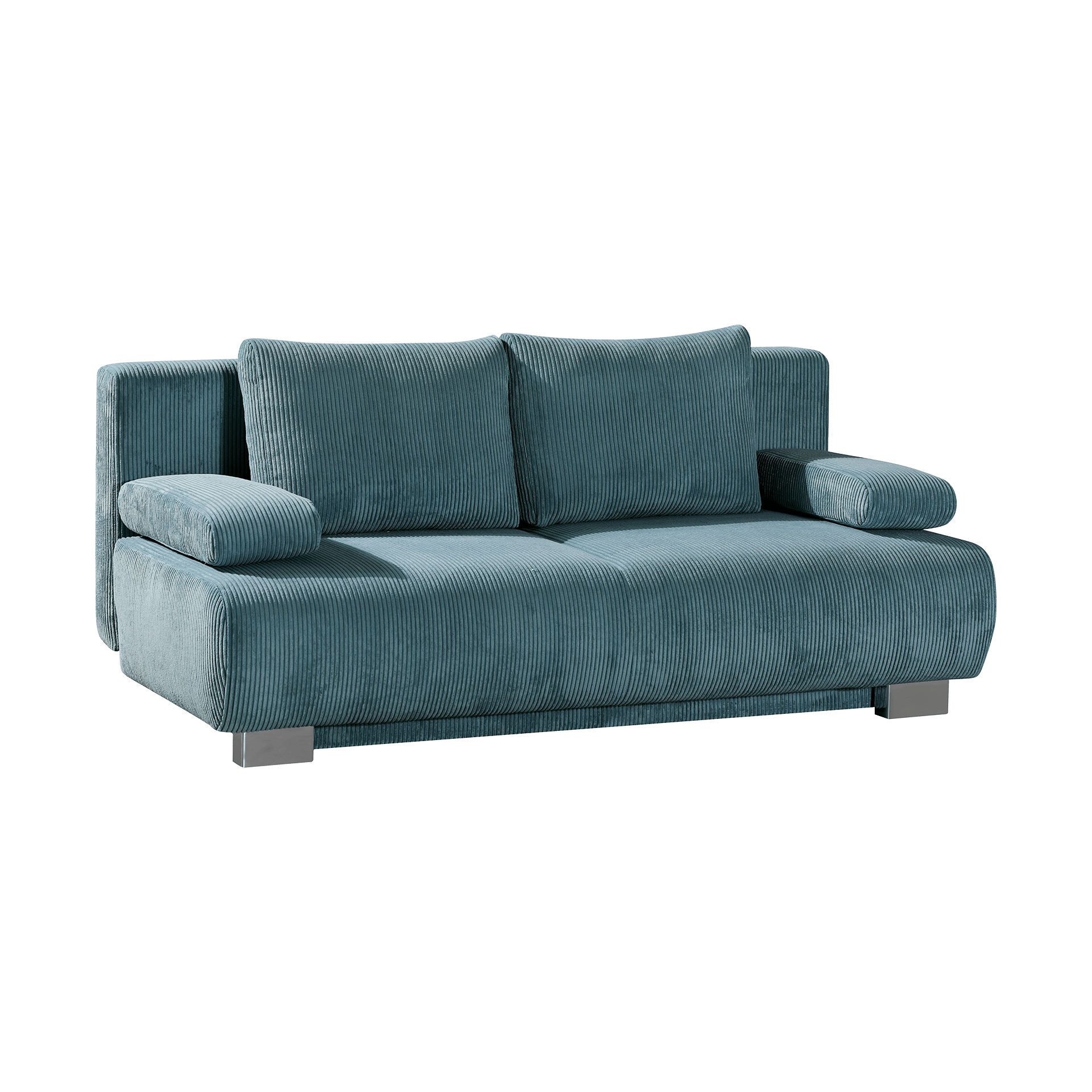 Inovationi Schlafsofa Robin Bezug Cord Blau Inovationi Schlafsofa Robin Bezug Cord Blau