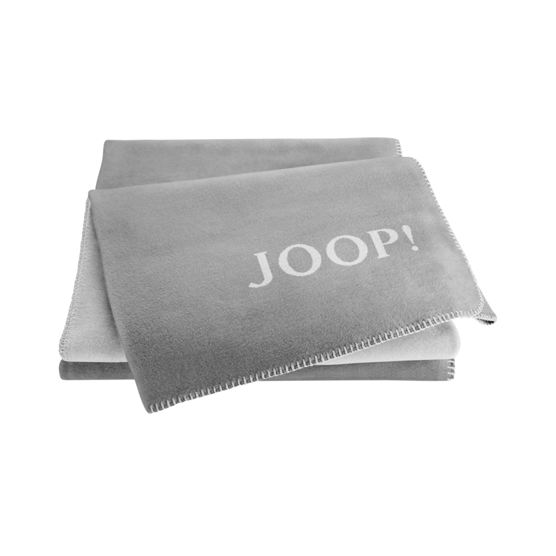 JOOP! Decke JOOP! Uni Doubleface Graphit-Rauch 150x200cm JOOP! Decke JOOP! Uni Doubleface Graphit-Rauch 150x200cm