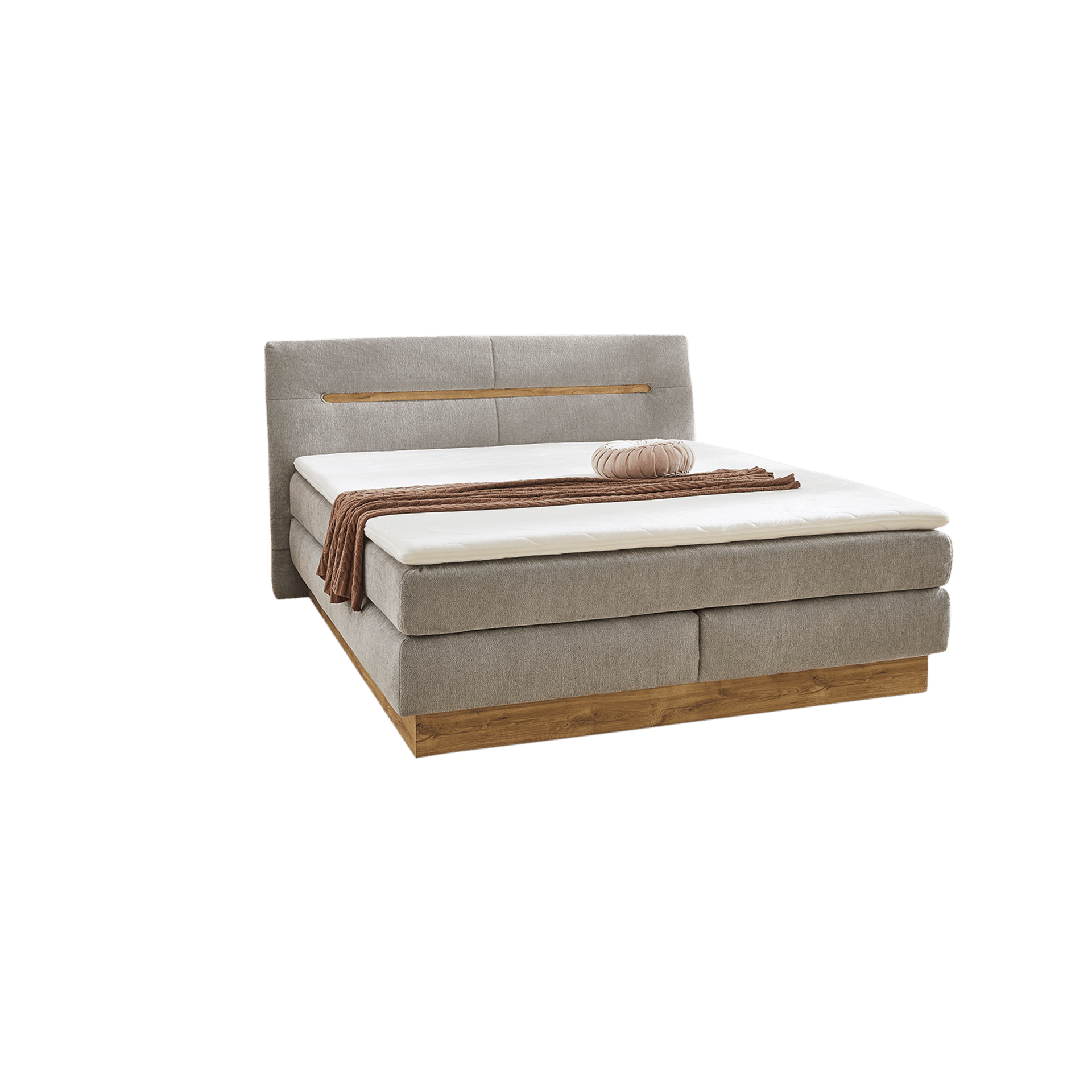 Spilker Boxspringbett Nyborg Grau 180x200 cm Spilker Boxspringbett Nyborg Grau 180x200 cm