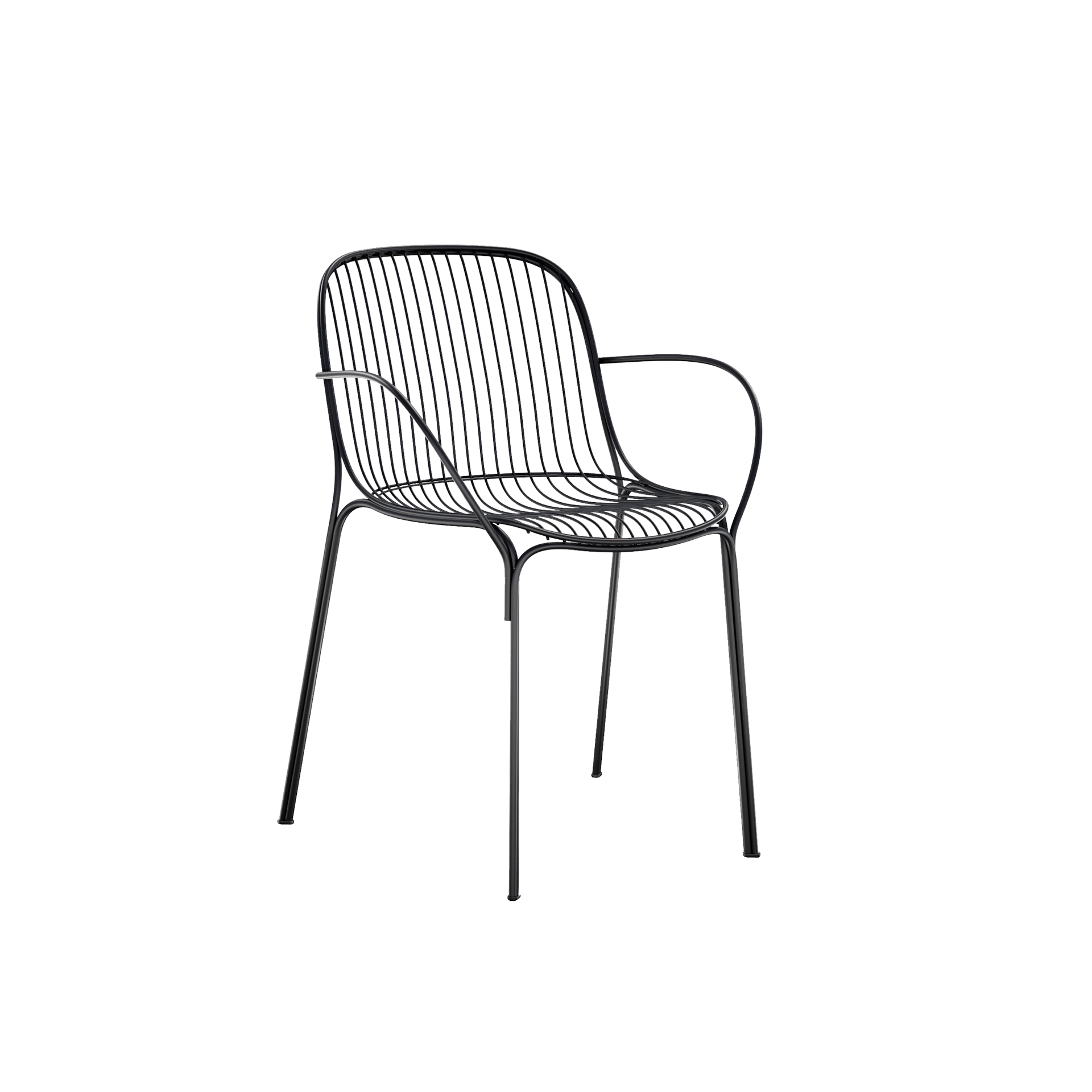 Kartell® Gartensessel Hiray Schwarz