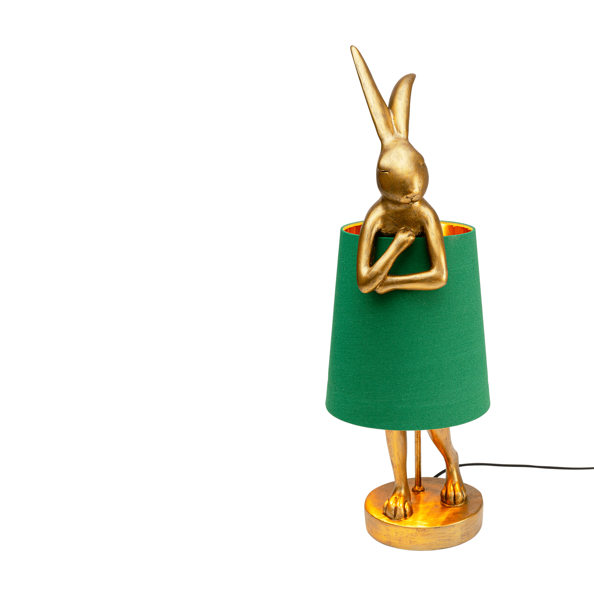 Kare Tischleuchte Animal Rabbit Gold, Grün 68.2 cm Kare Tischleuchte Animal Rabbit Gold, Grün 68.2 cm