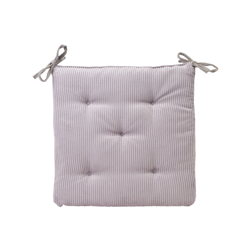 Sitzkissen Capri Silber 40x40cm Sitzkissen Capri Silber 40x40cm