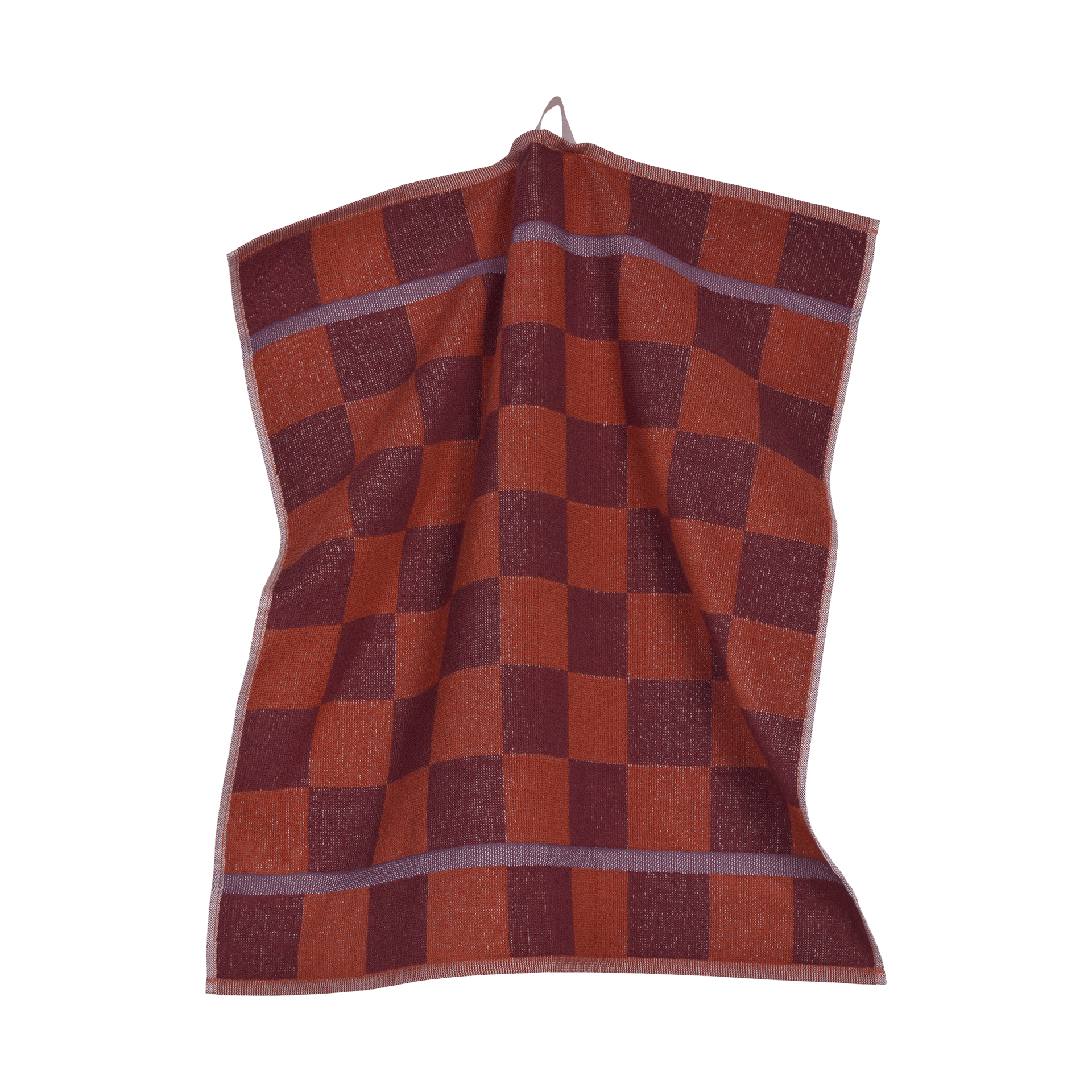 Geschirrhandtuch Check Burnt Sienna 50x50 Geschirrhandtuch Check Burnt Sienna 50x50