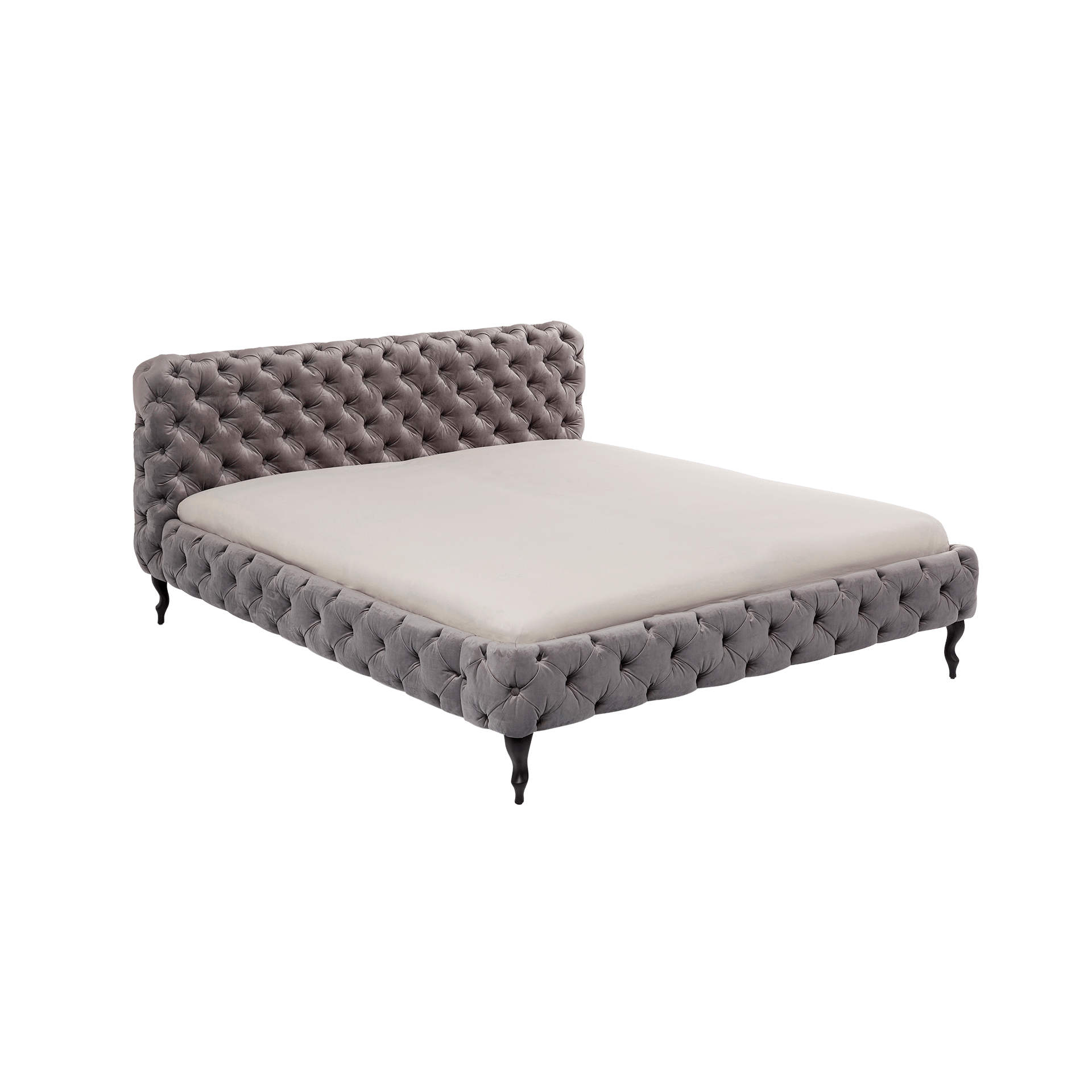 Kare Polsterbett Desire Silber Kare Polsterbett Desire Silber