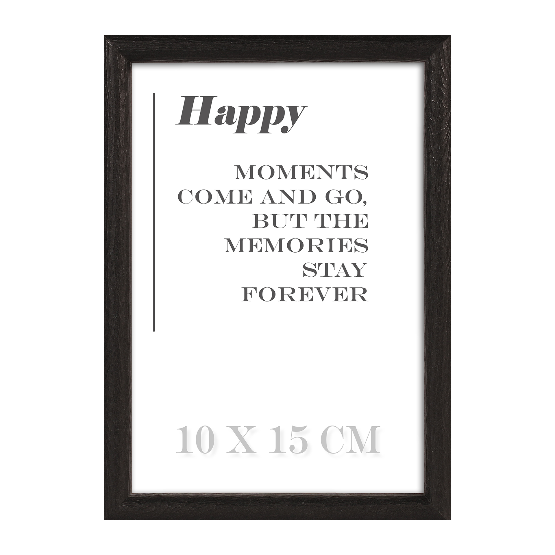 Bild Happy Schwarz Bild Happy Schwarz