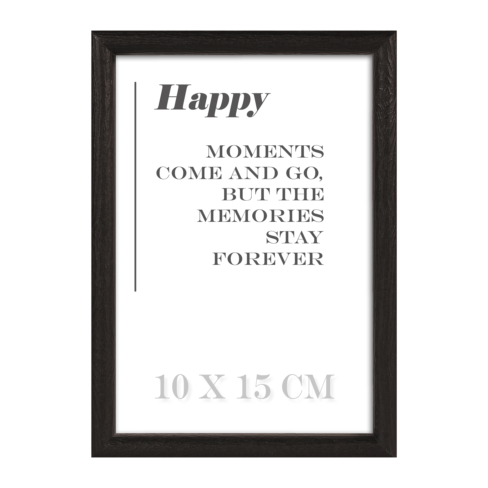Bild Happy Schwarz