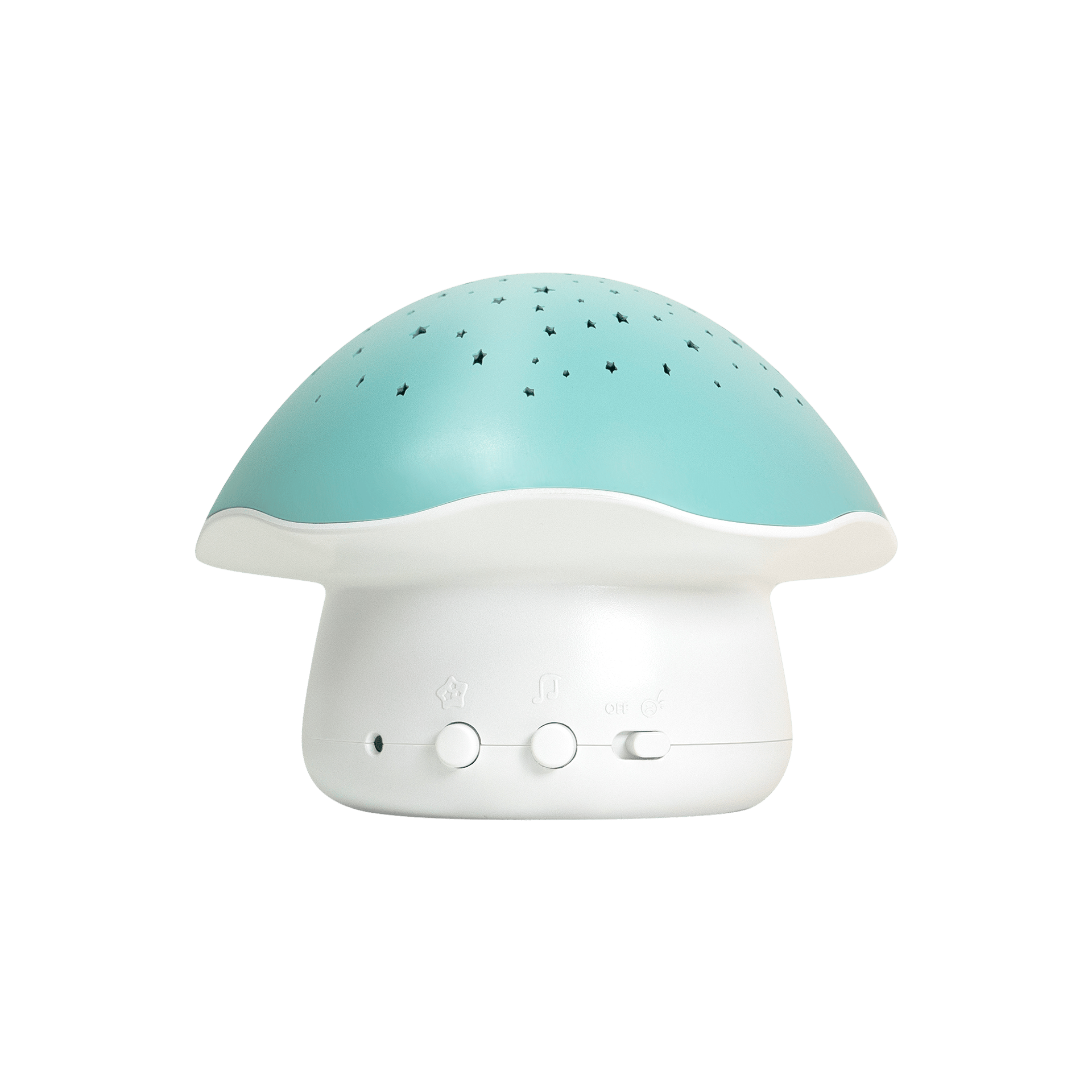 Nachtlicht Pabobo Mushroom blue 2-teilig Mehrfarbig
