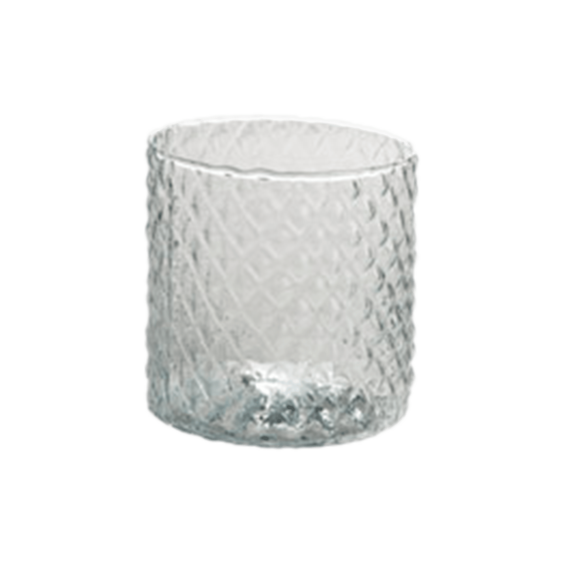 Vase Diamond clear