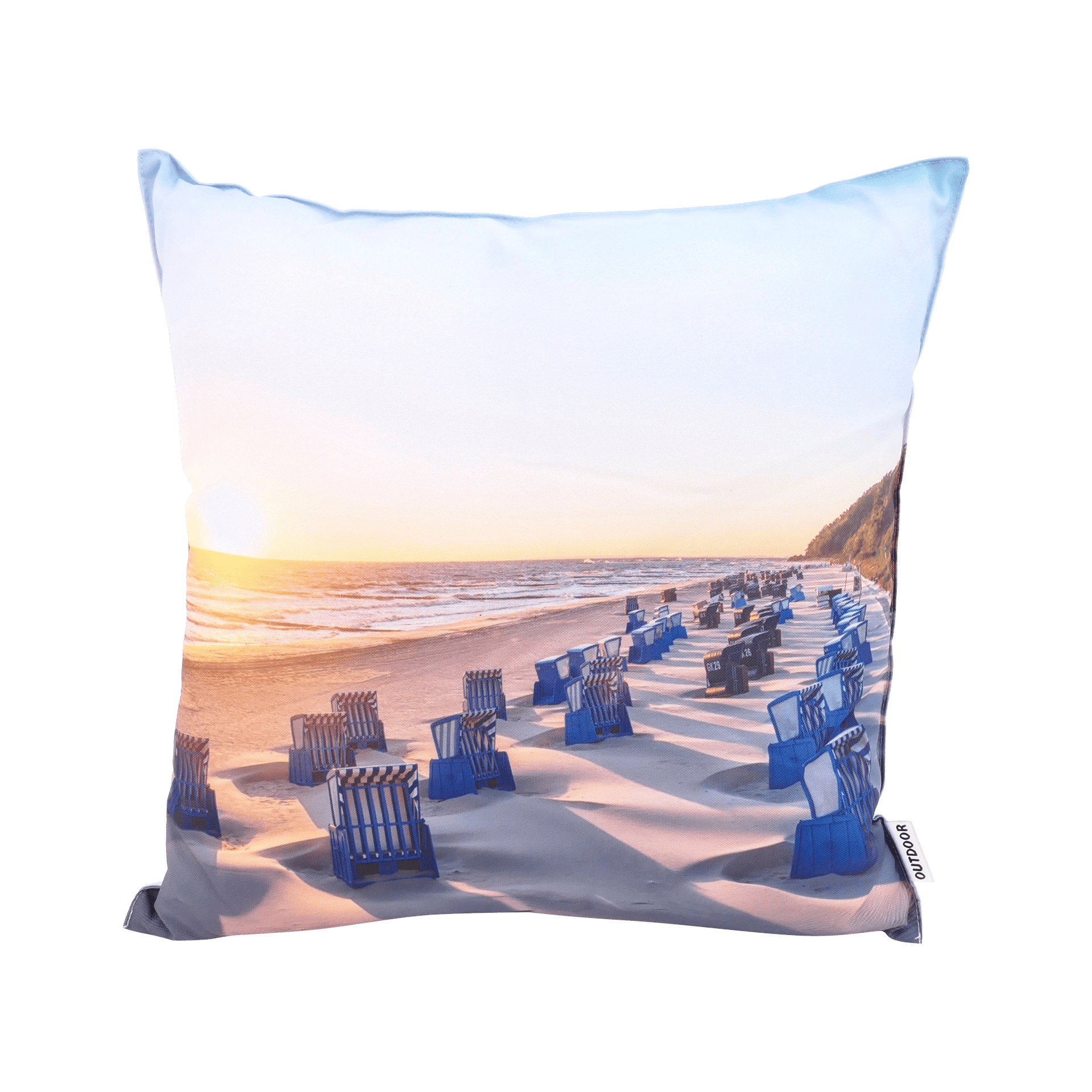 Outdoor-Kissen Maritim Mehrfarbig 45x45cm Outdoor-Kissen Maritim Mehrfarbig 45x45cm