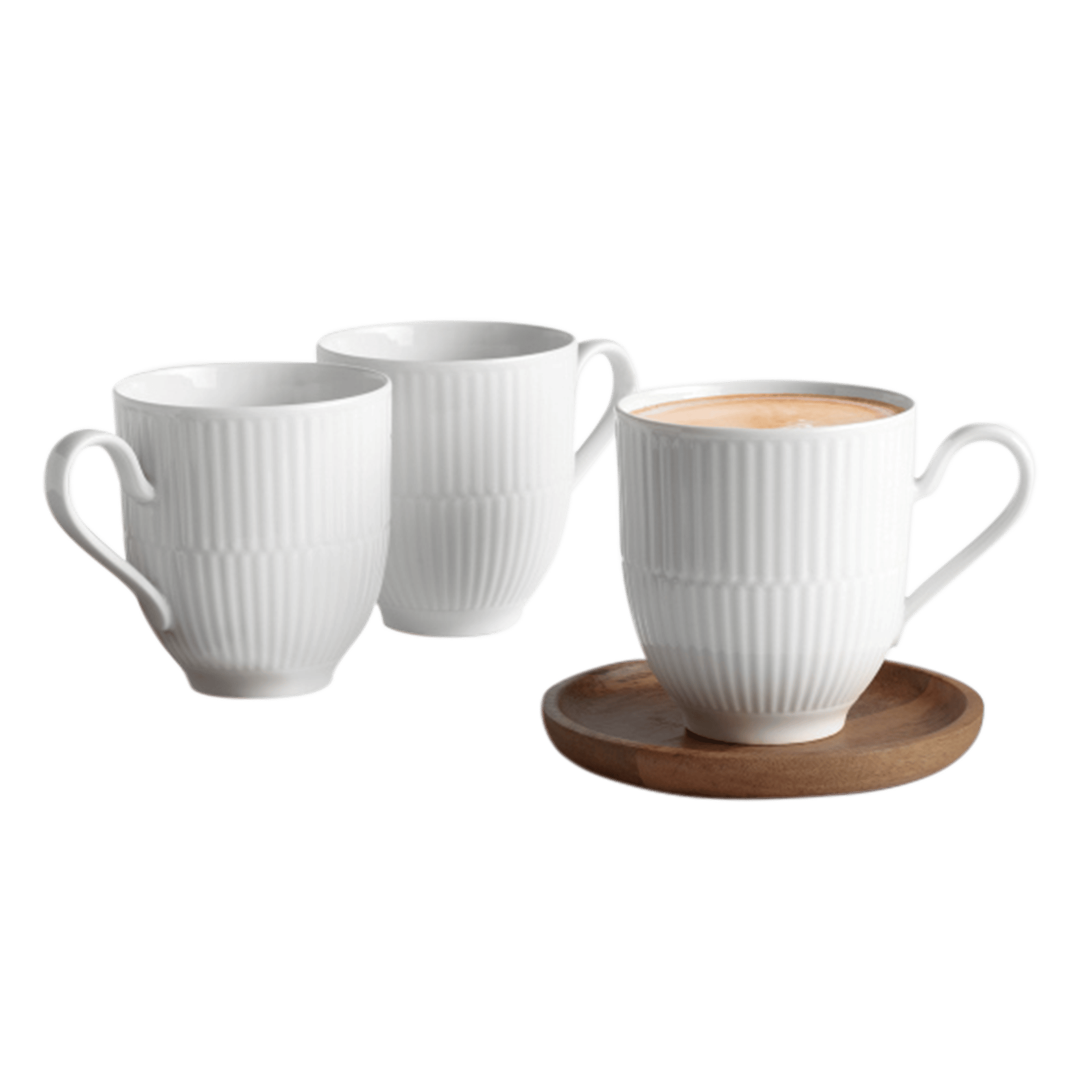 Becher Amina 3-teilig weiss