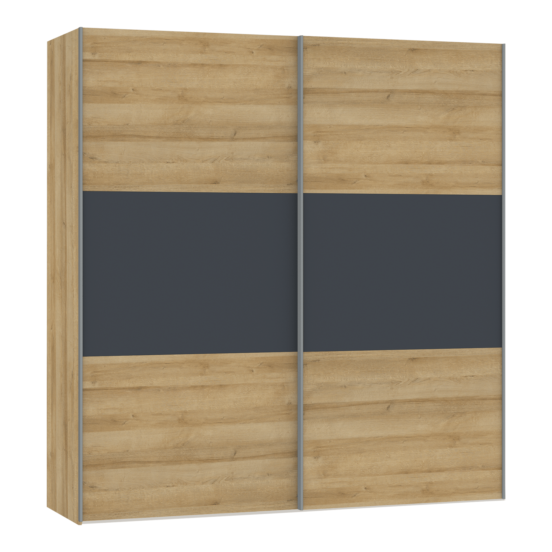 Schwebetürenschrank Leana Holzfarben 59*203*220