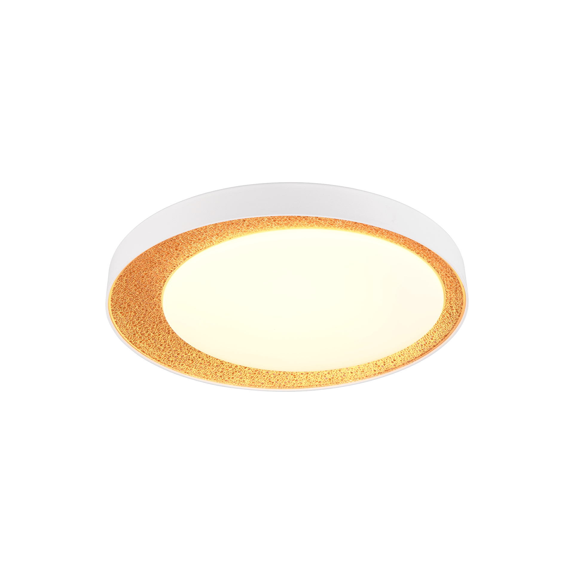 Deckenleuchte Aleta Gold Weiß