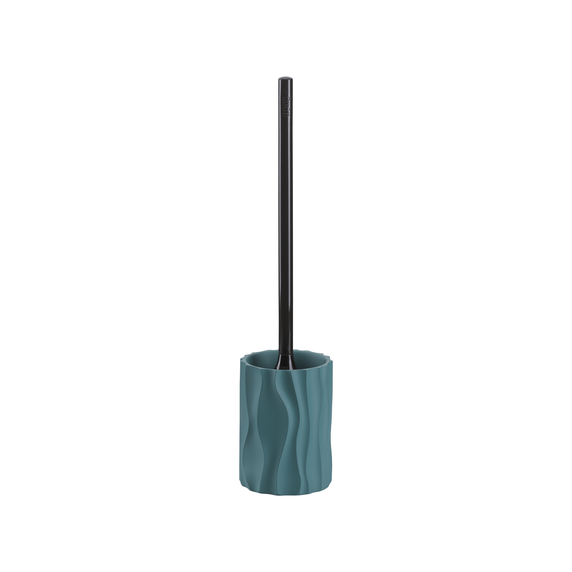 Kela WC-Bürstenhalter Merida Petrol, Schwarz