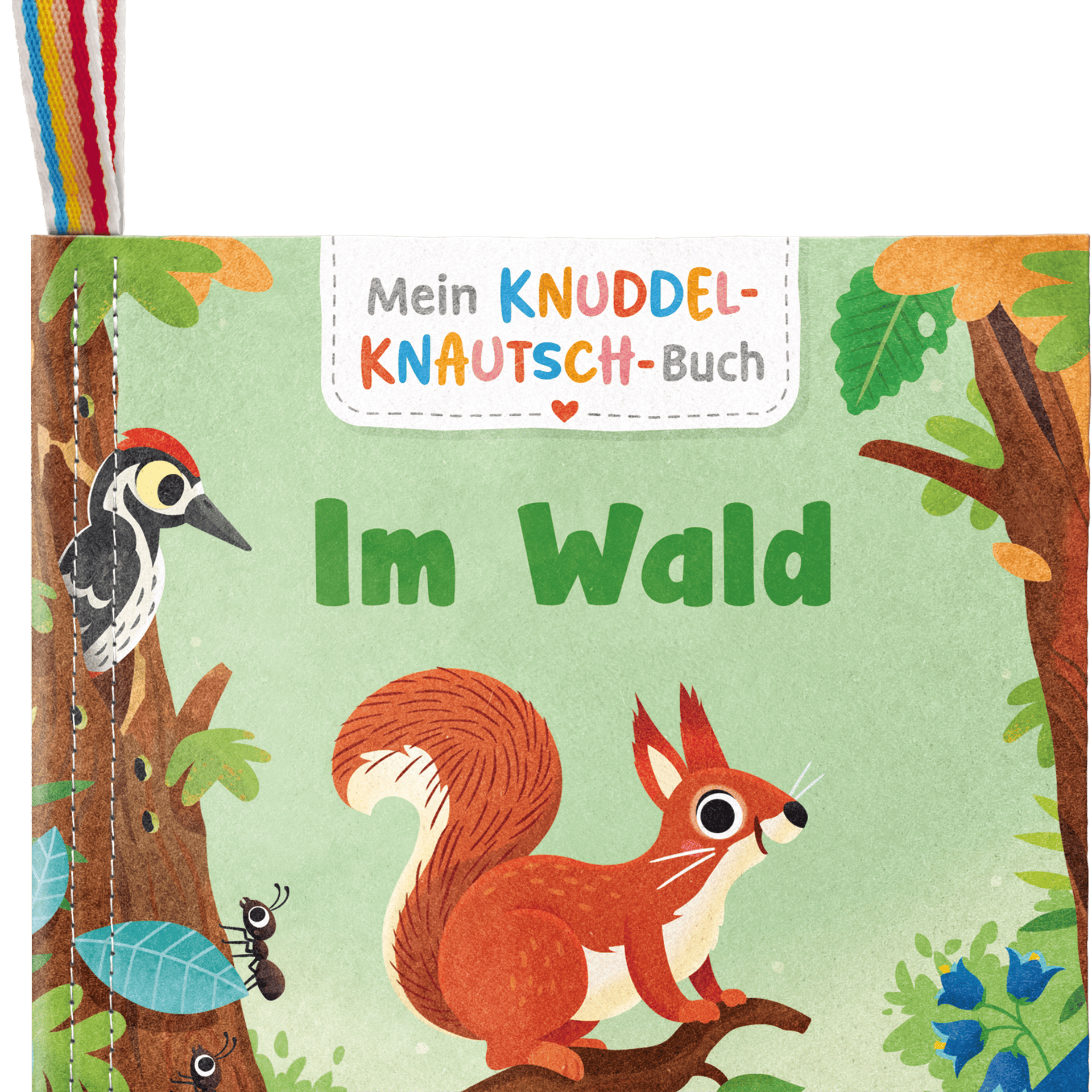 Buch Im Wald Mehrfarbig