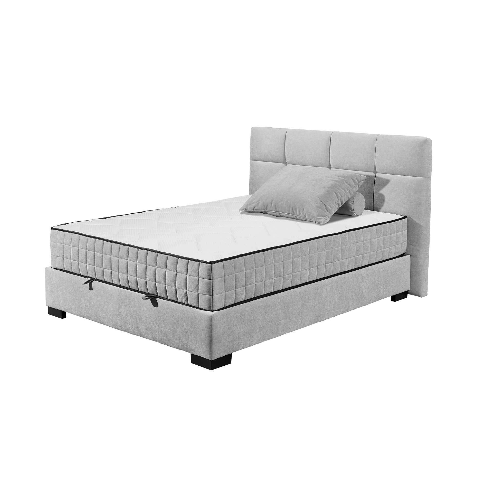 Boxbett Nagol A Silber 120x200 cm
