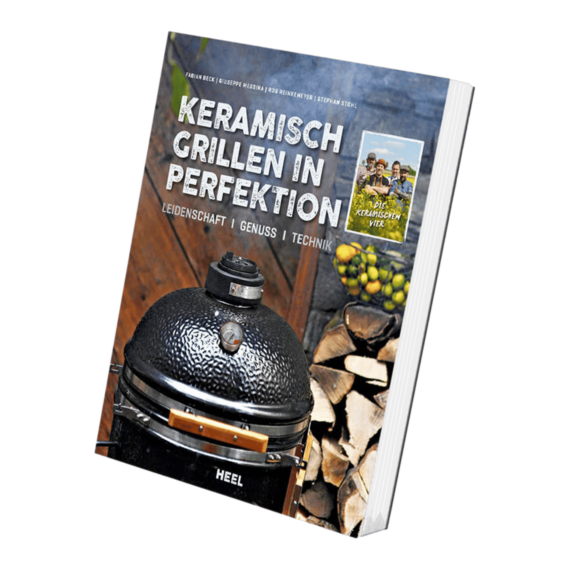 Monolith Buch "Keramisch Grillen in Perfektion" Mehrfarbig