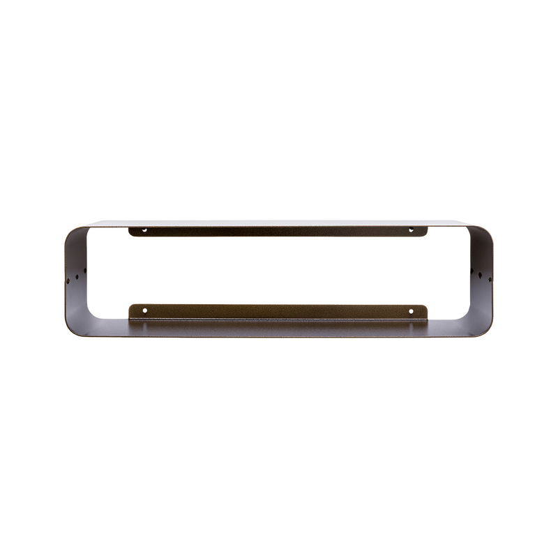 Kare Wandregal Lounge Braun