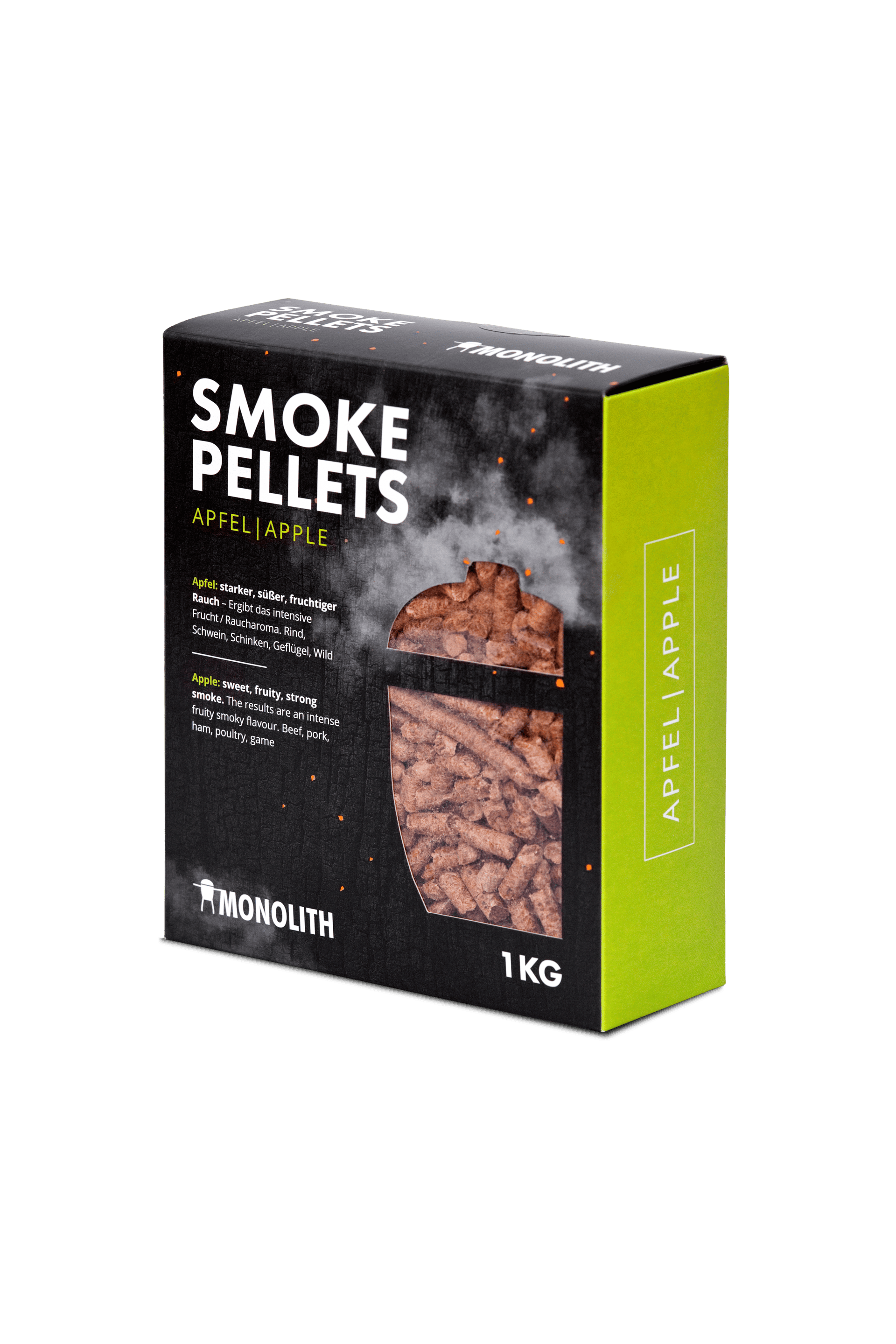 Monolith Smoke Pellets zum Räuchern Apfel 1kg