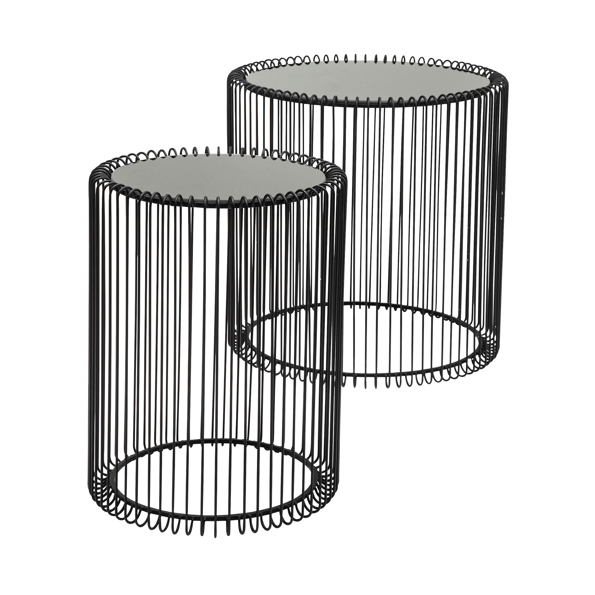 Kare Couchtisch-Set Wire 2-teilig Schwarz Kare Couchtisch-Set Wire 2-teilig Schwarz