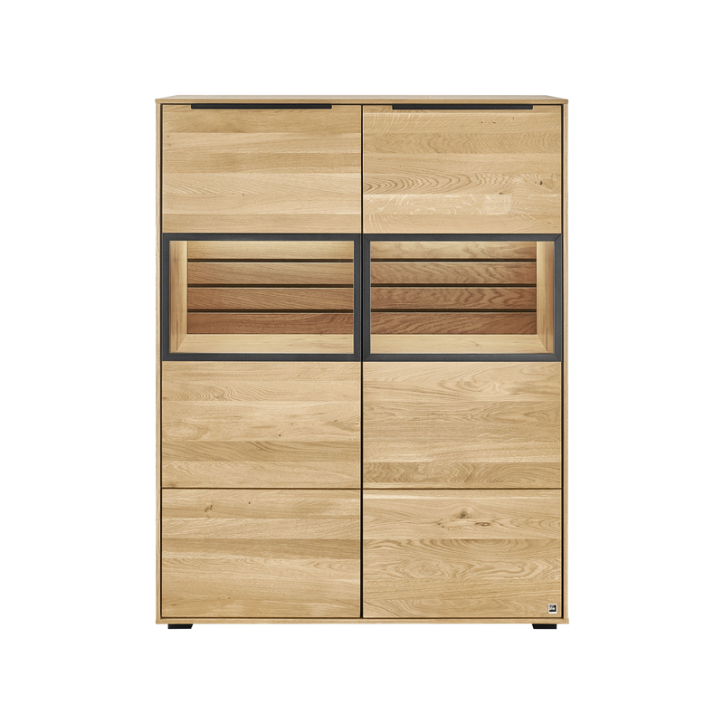set one by Musterring Highboard Jackson Eichefarben set one by Musterring Highboard Jackson Eichefarben