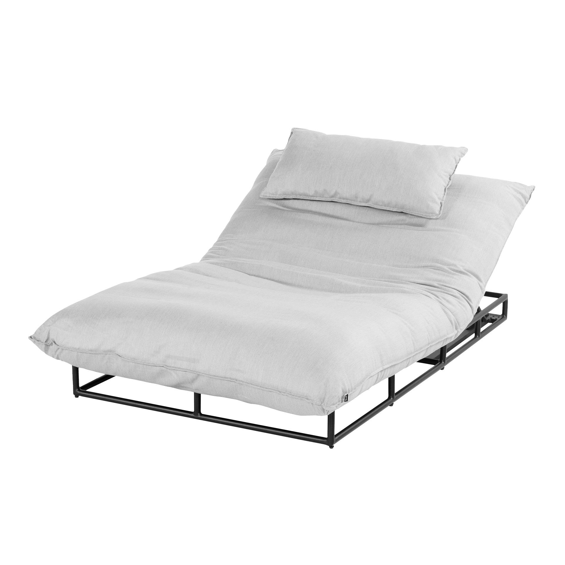 Hartman Gartenliege Emma Sunbrella Gestell Black Bezug Marble Hartman Gartenliege Emma Sunbrella Gestell Black Bezug Marble