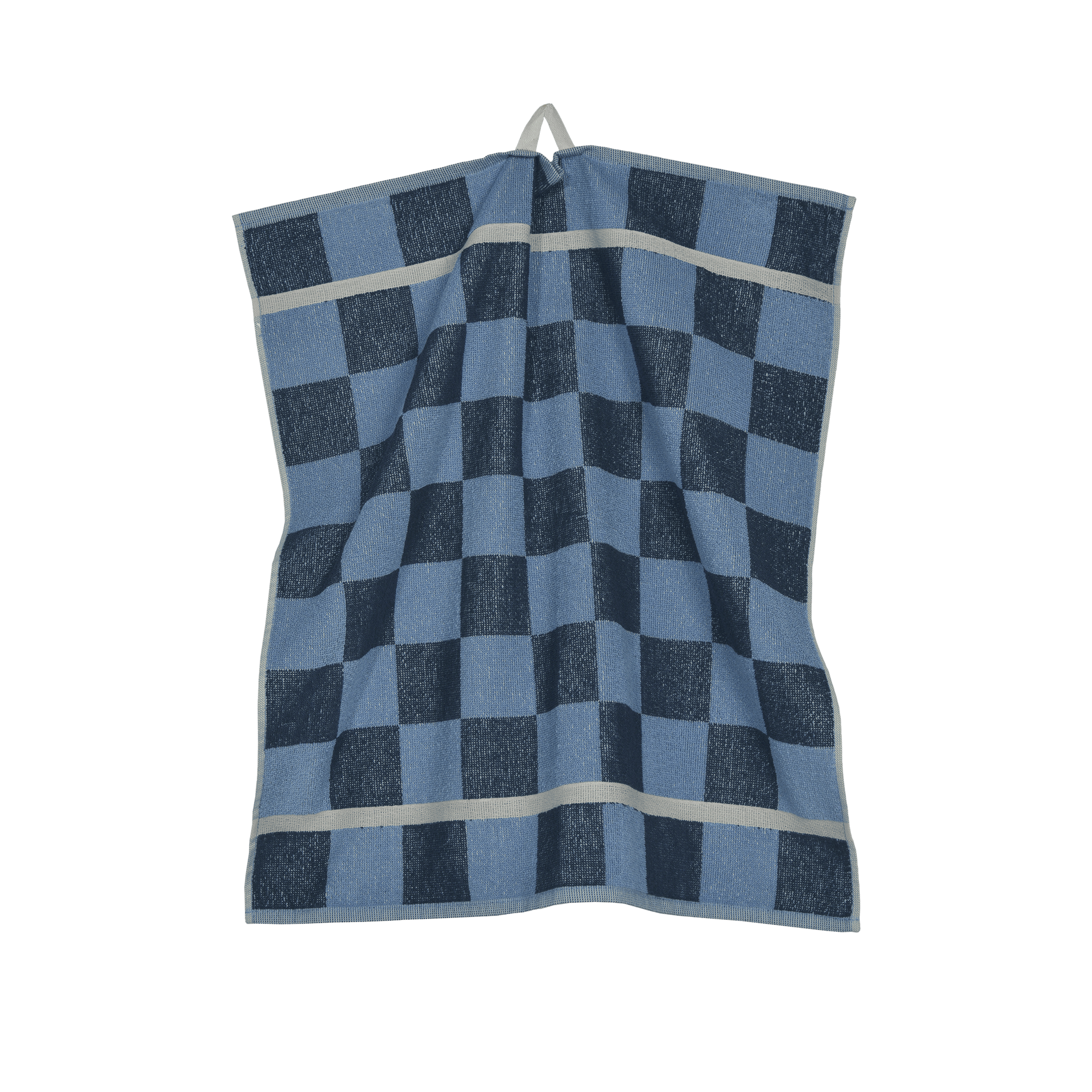 Geschirrhandtuch Check blue 50x50