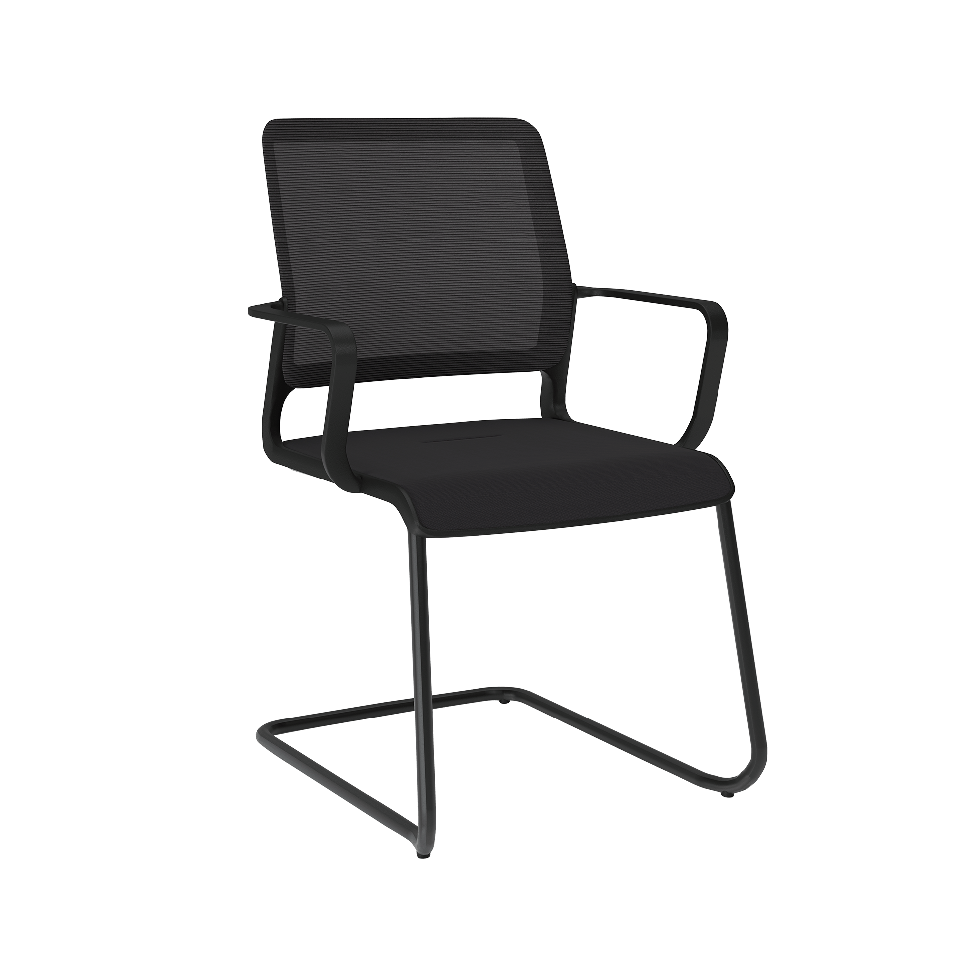 Furntec Schwingstuhl Xilium Schwarz