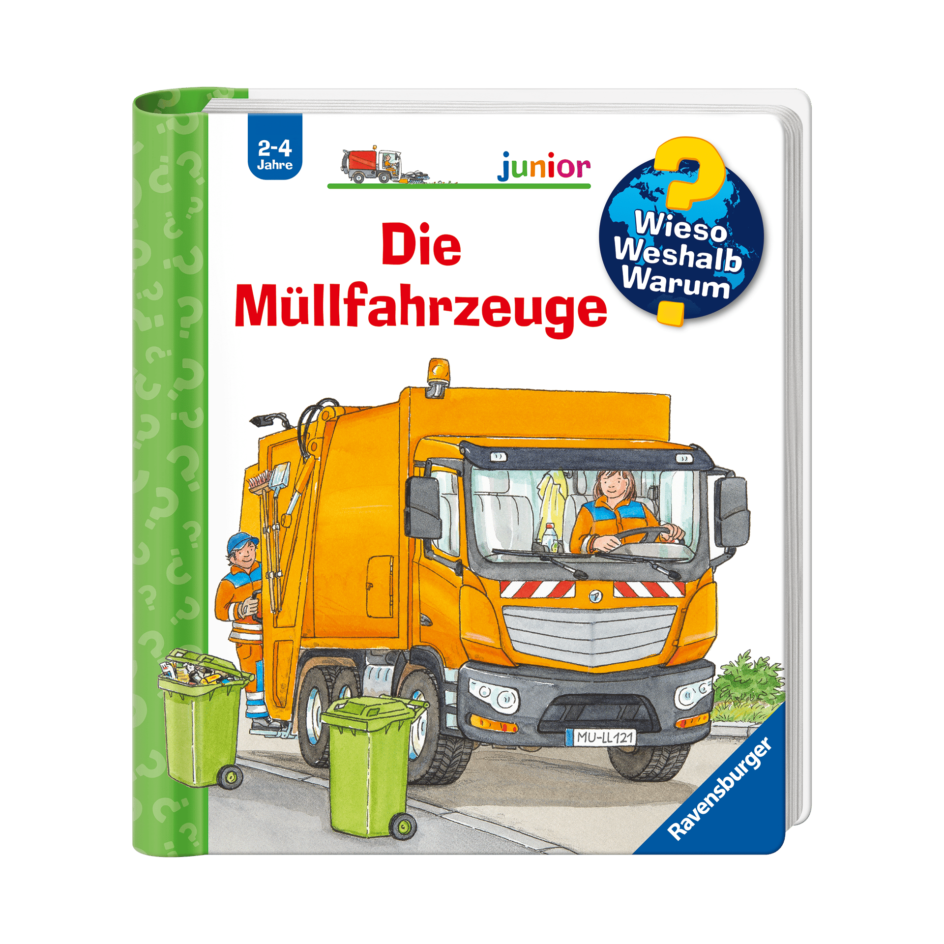 Buch WWW junior: Die Müllfahrzeuge Mehrfarbig
