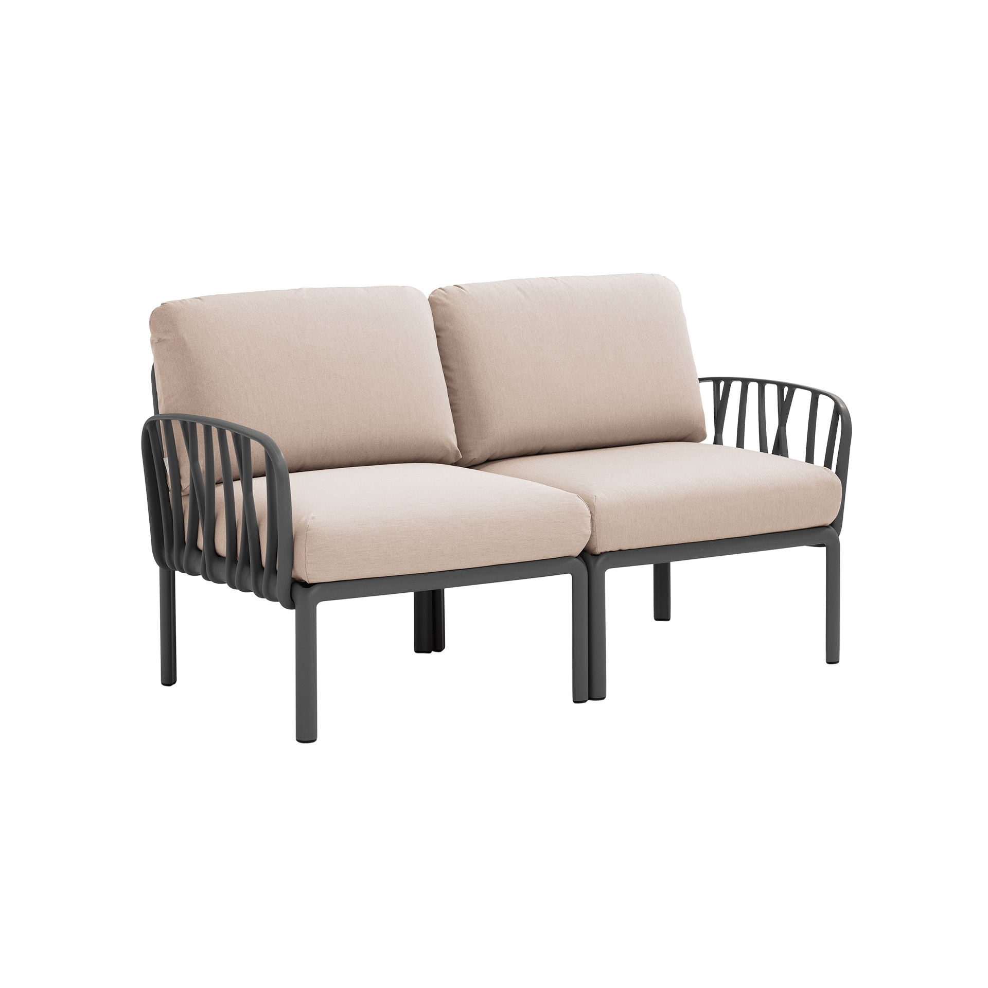 Nardi Loungemöbel-Set Komodo Sunbrella 6-teilig Beige