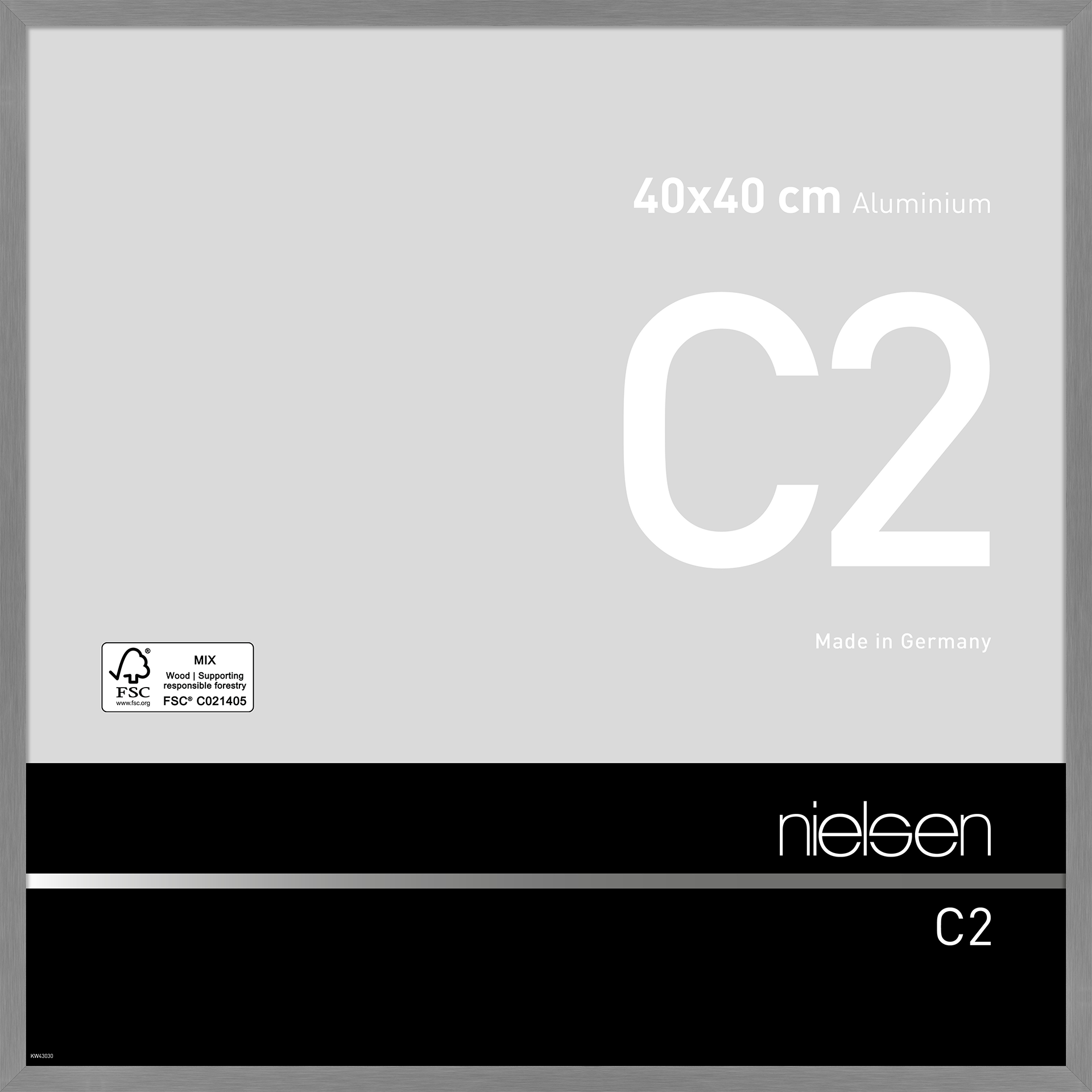 Bilderrahmen C2 Grau Stucktur matt Bilderrahmen C2 Grau Stucktur matt