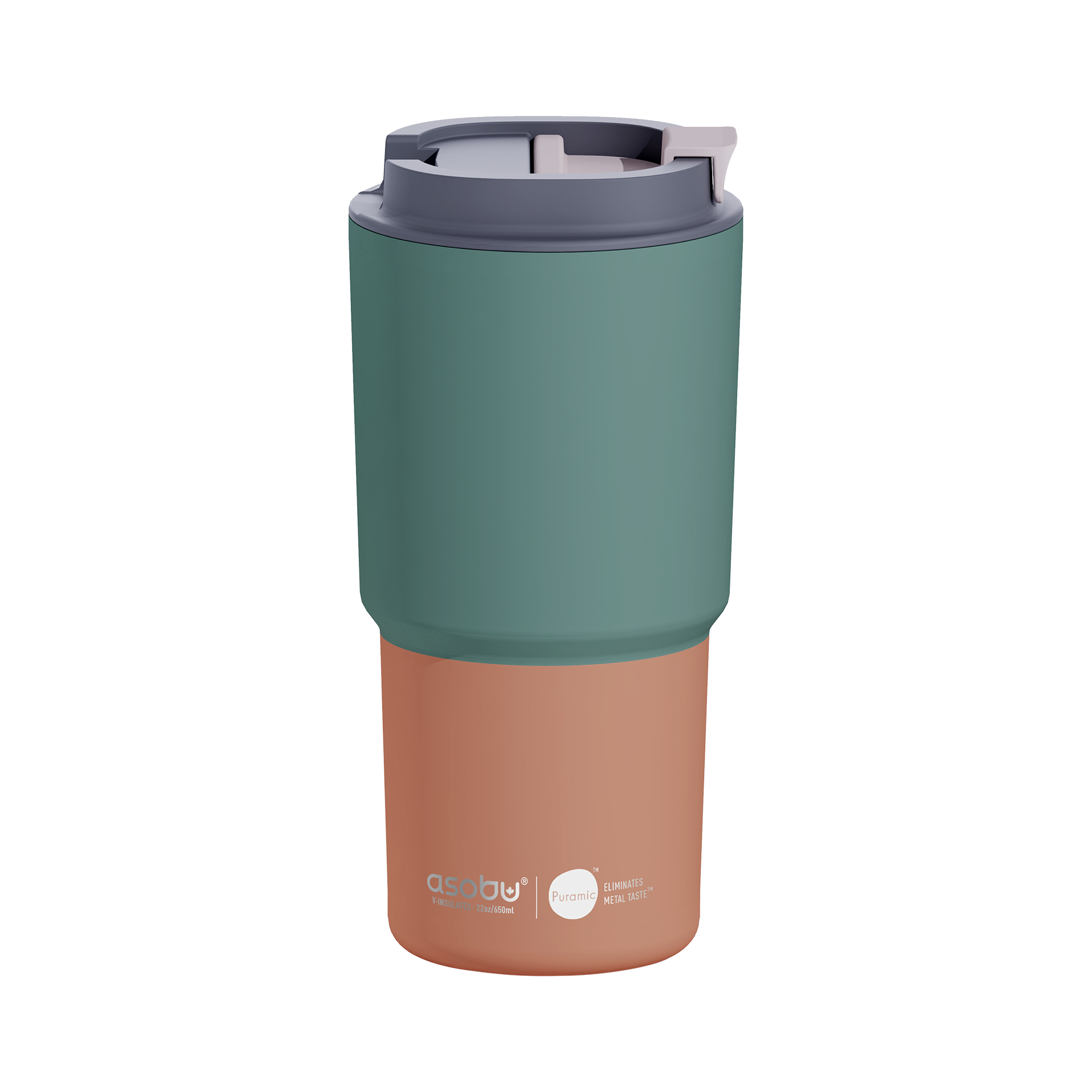 Thermobecher Asobu Grün