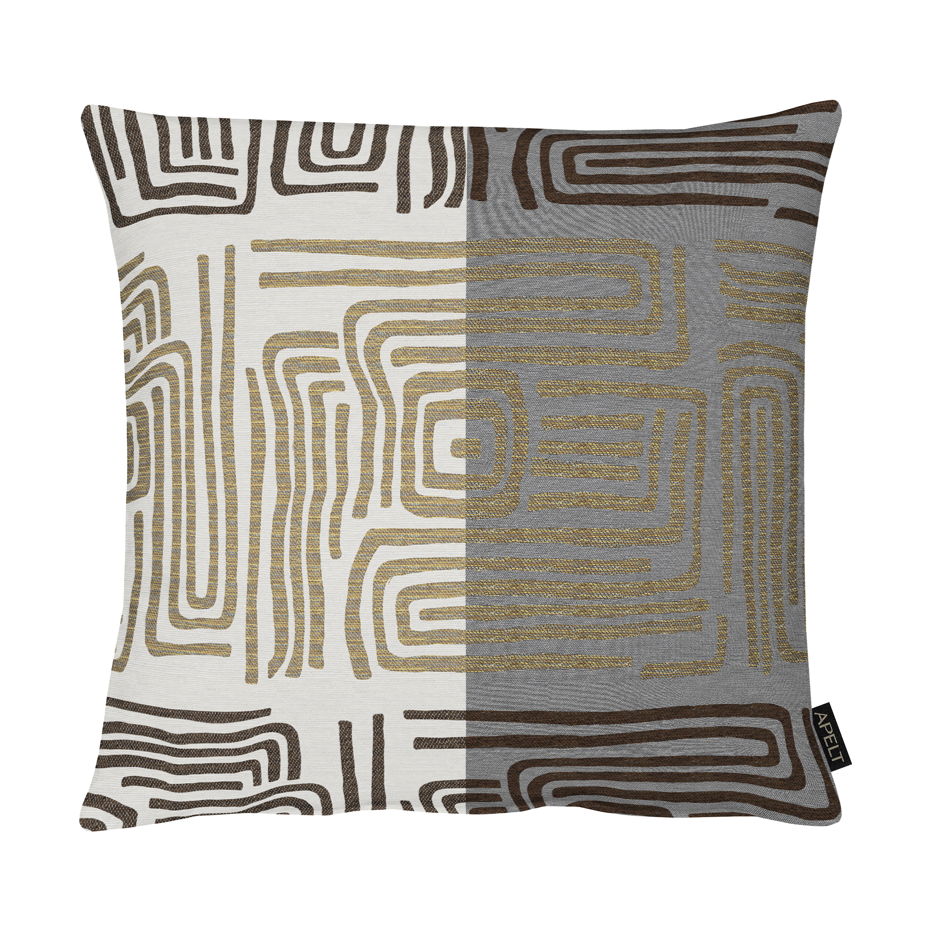 Kissen Mino Taupe 48x48cm