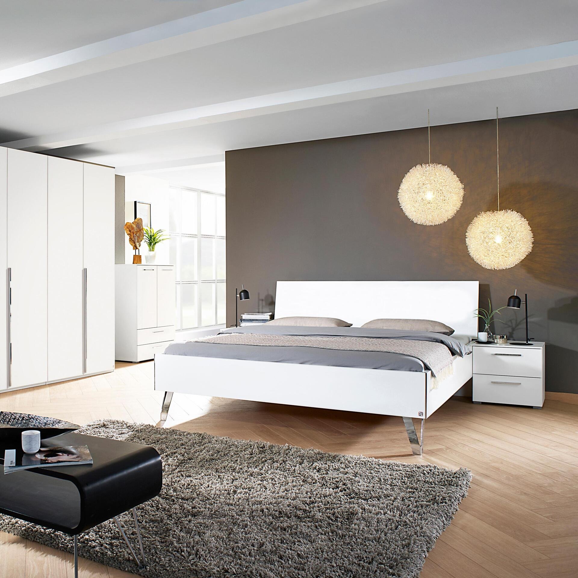 Inovationi Bett Monaco-Extra 180x200 cm Weiß 216*187*99 Inovationi Bett Monaco-Extra 180x200 cm Weiß 216*187*99