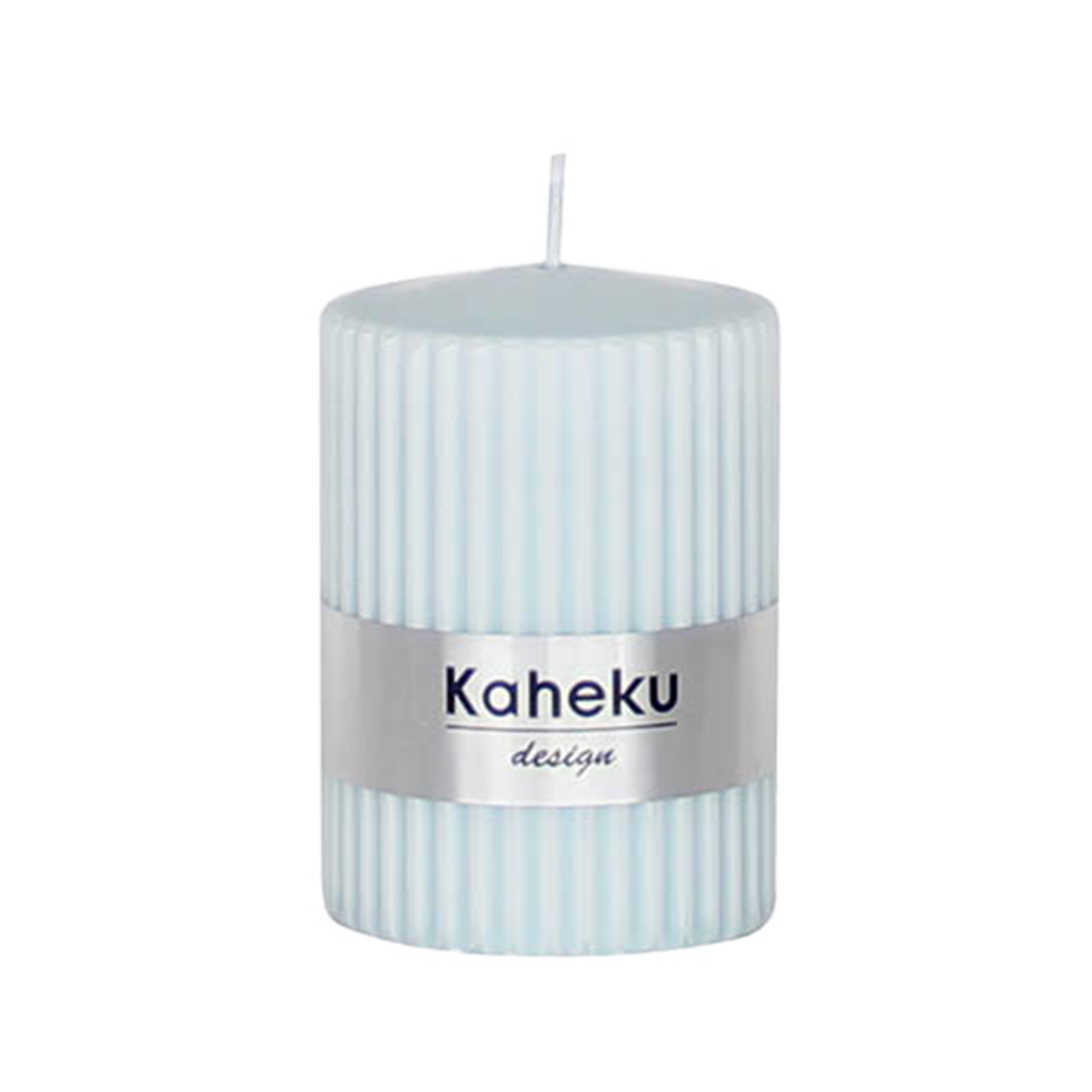 Kerze Powder Eisblau
