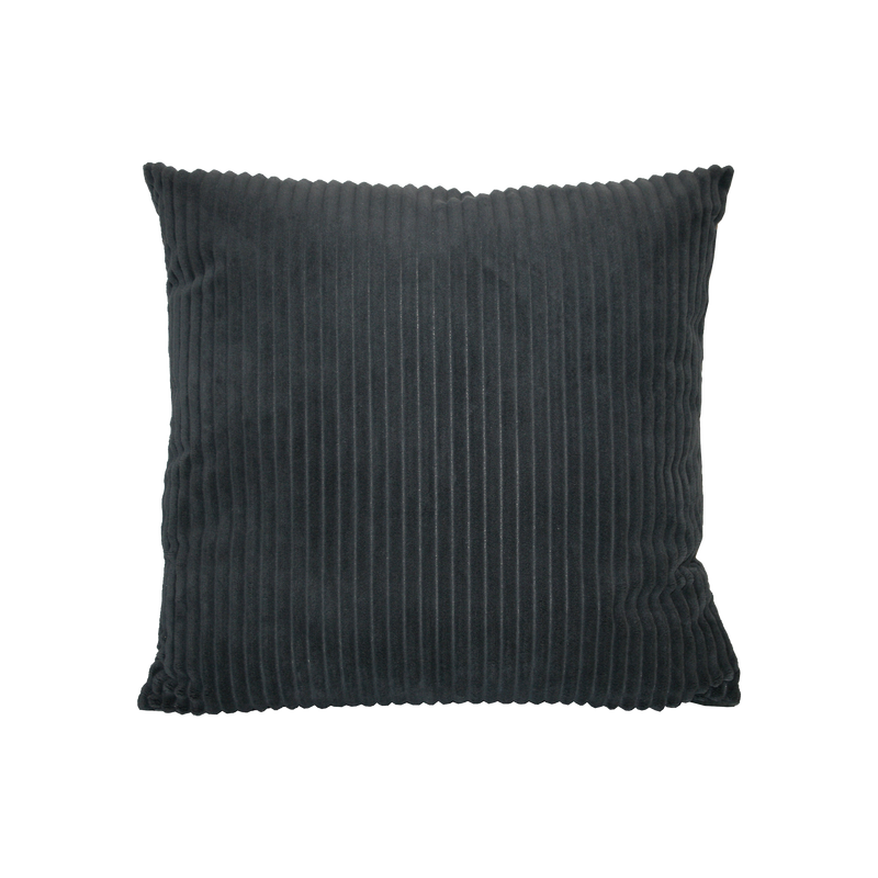 Kissenhülle Carola Anthrazit 45x45cm Kissenhülle Carola Anthrazit 45x45cm