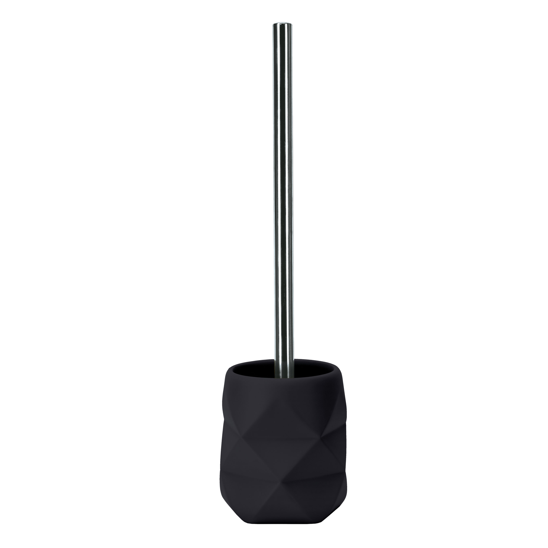 kleine Wolke WC-Bürstenhalter Crackle Schwarz