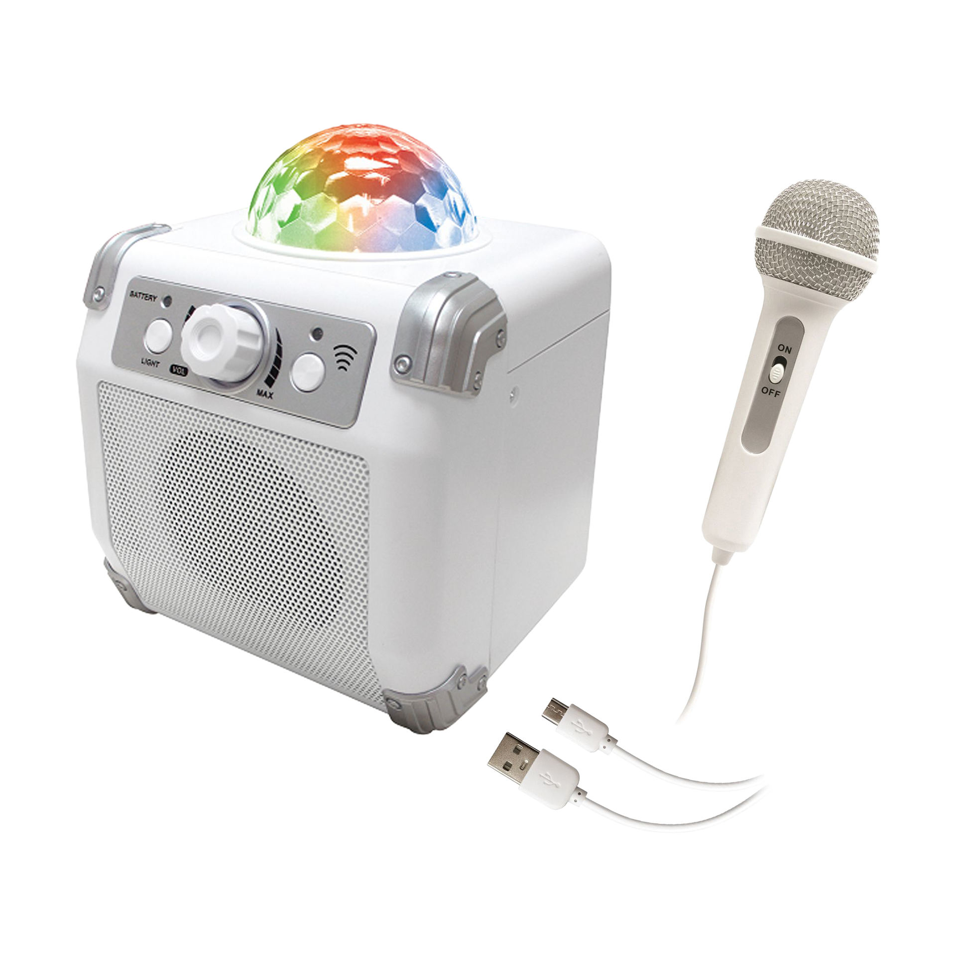 Spiel BGB Karaoke-System Disco Mehrfarbig