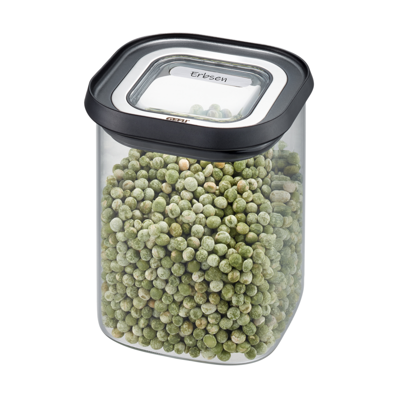 Gefu Vorratsdose Pantry Schwarz-Silber Gefu Vorratsdose Pantry Schwarz-Silber