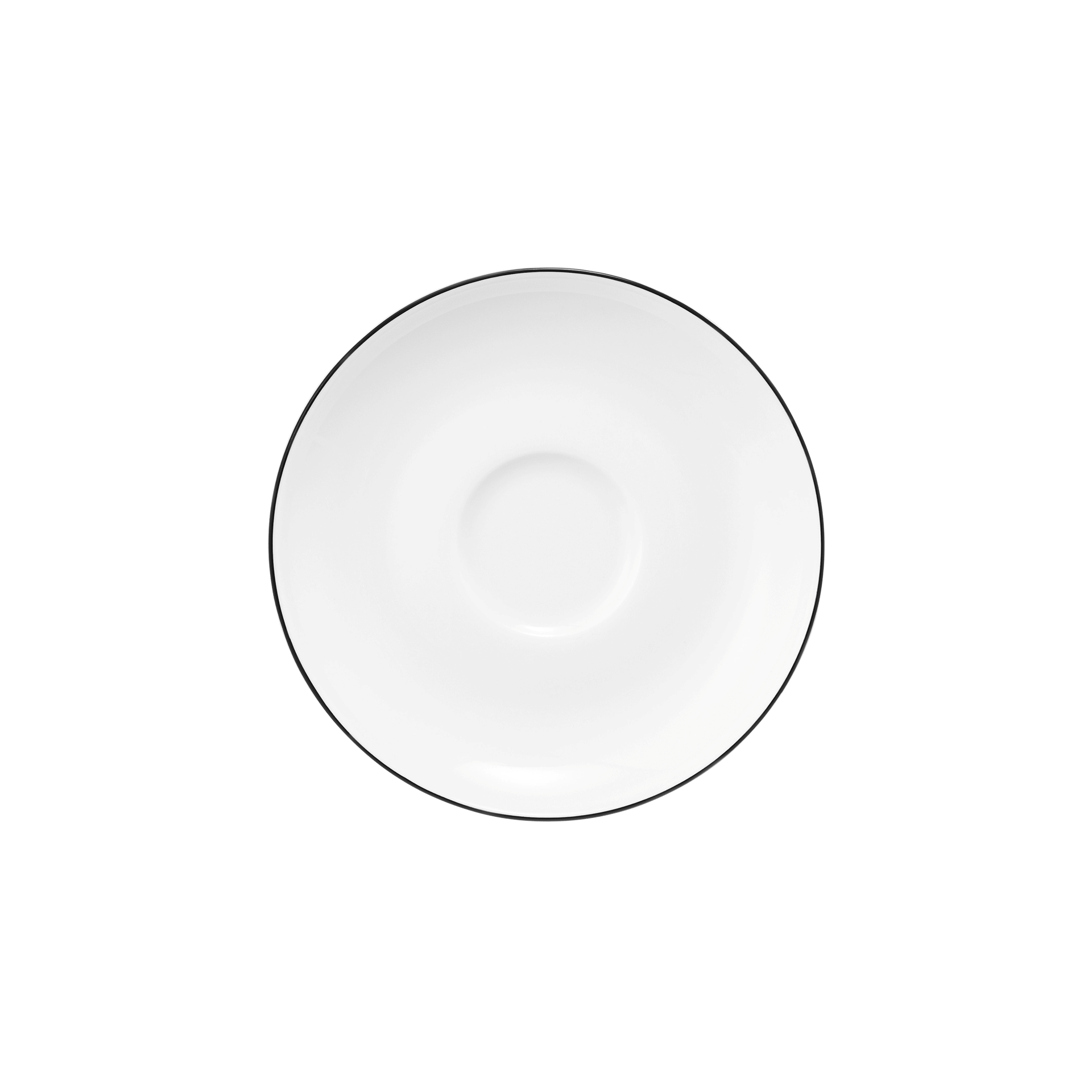 Espressountertasse Lido Black Line Schwarz