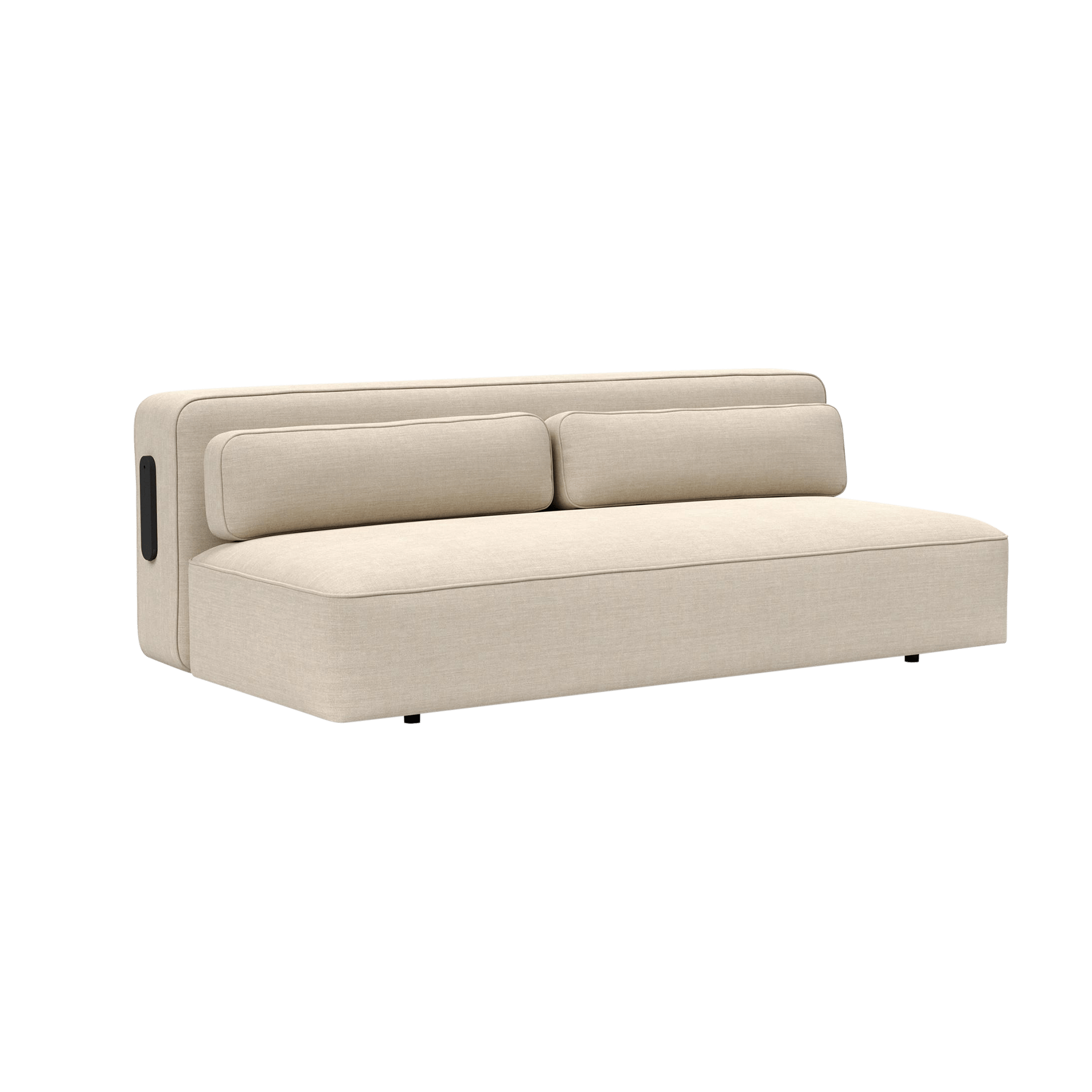 INNOVATION LIVING Schlafsofa Yonata Bezug Latte, Gestell Schwarz INNOVATION LIVING Schlafsofa Yonata Bezug Latte, Gestell Schwarz