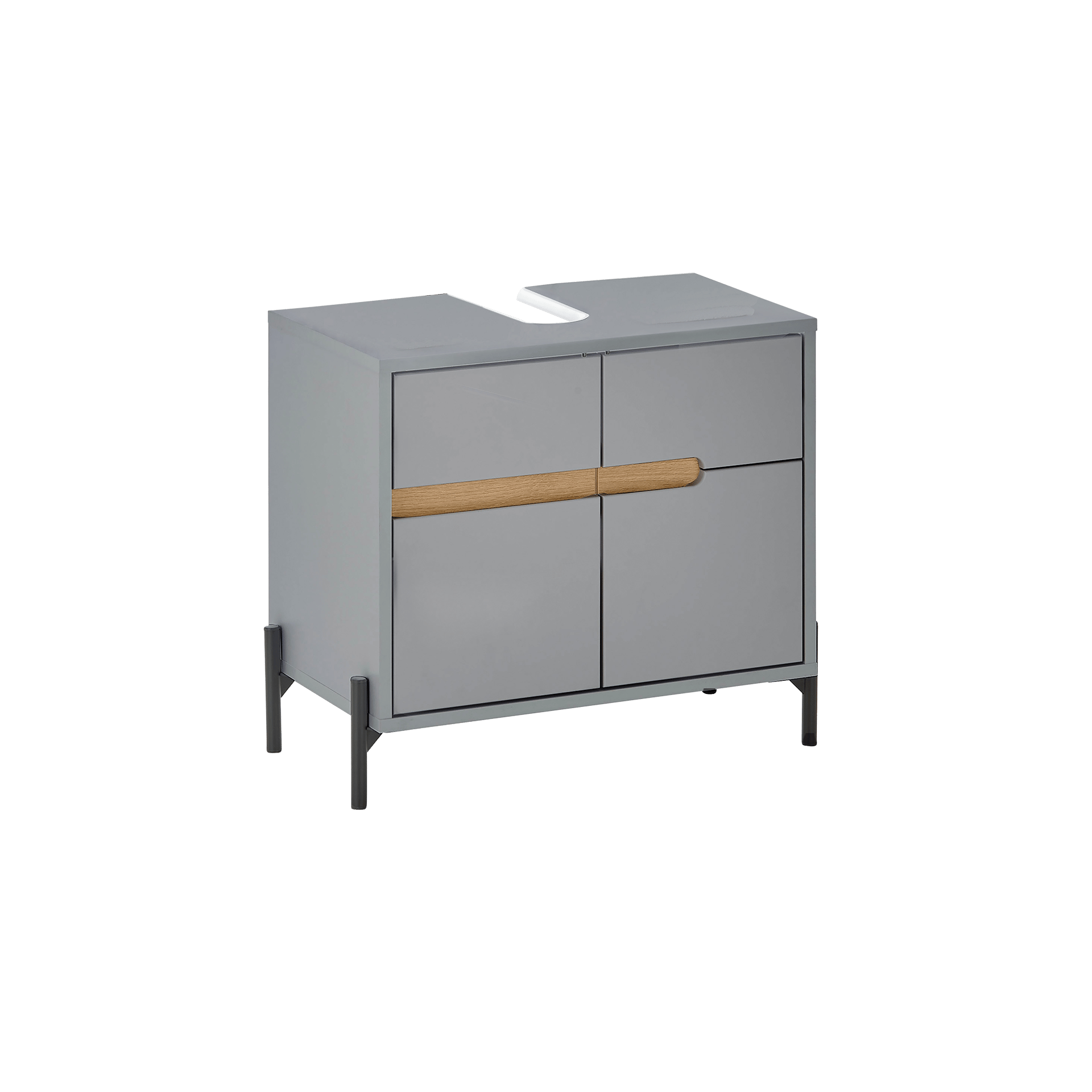 Paul Phillip Waschbeckenunterschrank AVES Grau 35*60*55
