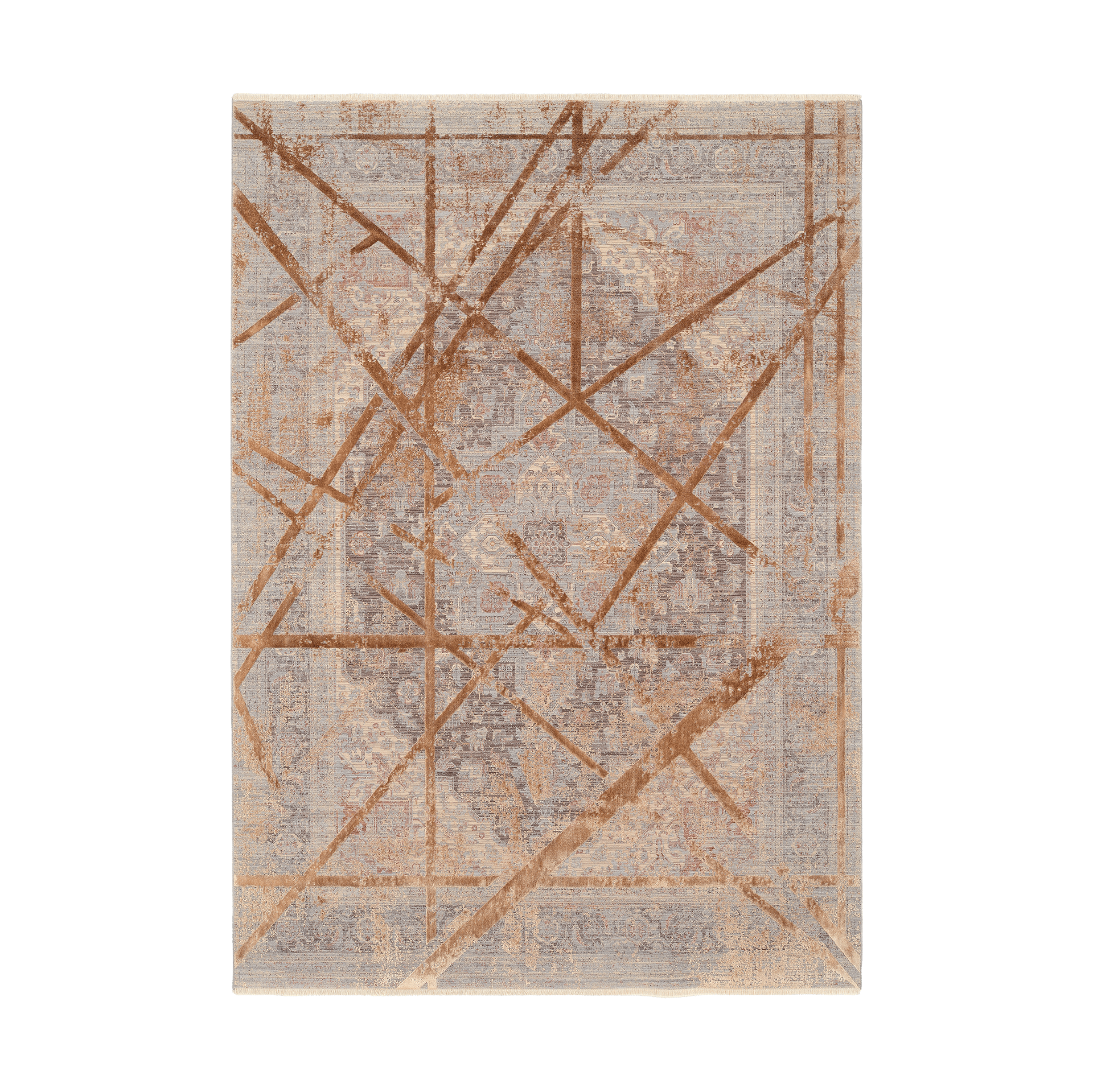 Musterring Teppich Arizona 140x190cm Braun-Grau Musterring Teppich Arizona 140x190cm Braun-Grau