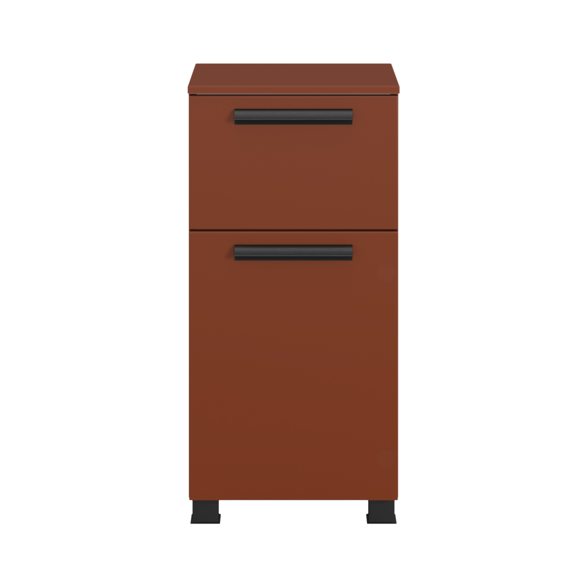 Paul Phillip Badunterschrank AVION Rot 35*40*79