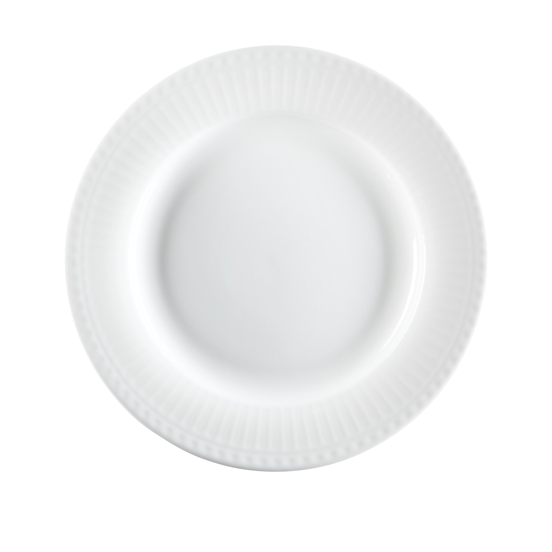 Frühstücksteller Sofia Weiß