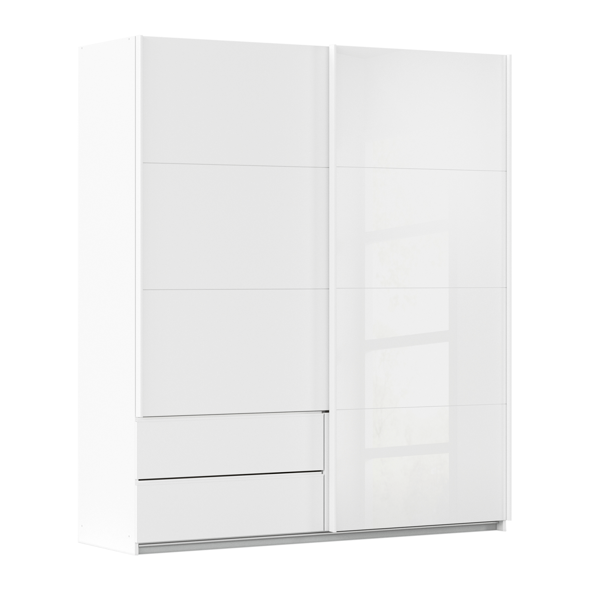 Paul Phillip Schwebetürenschrank Emotion Weiß 62*189*214