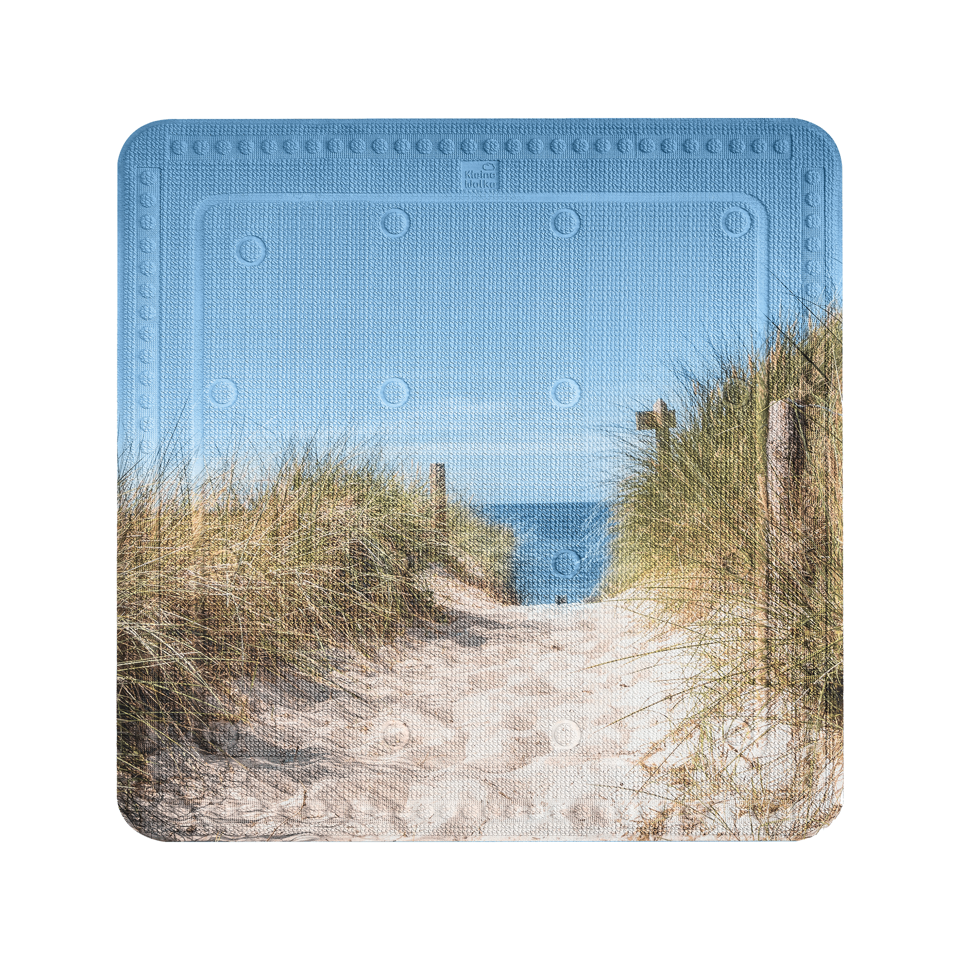 kleine Wolke Duscheinlage Borkum 55x55cm