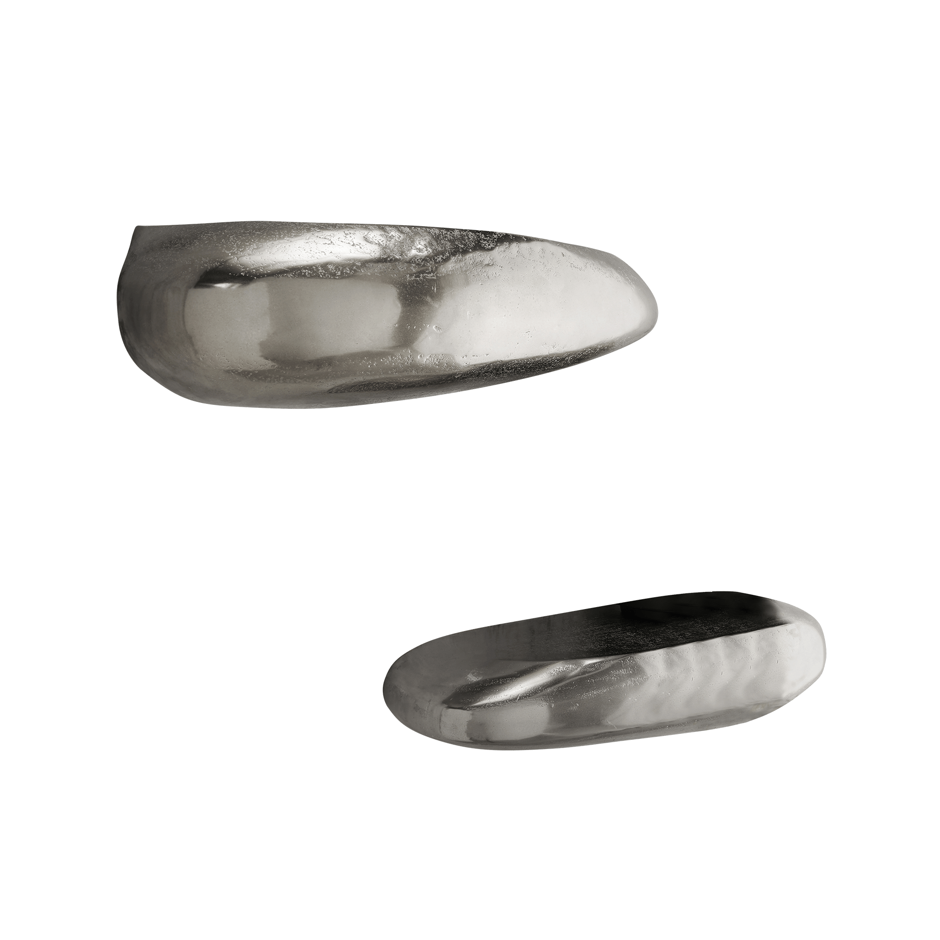 Wandregal Stone Silber 13*45 Wandregal Stone Silber 13*45