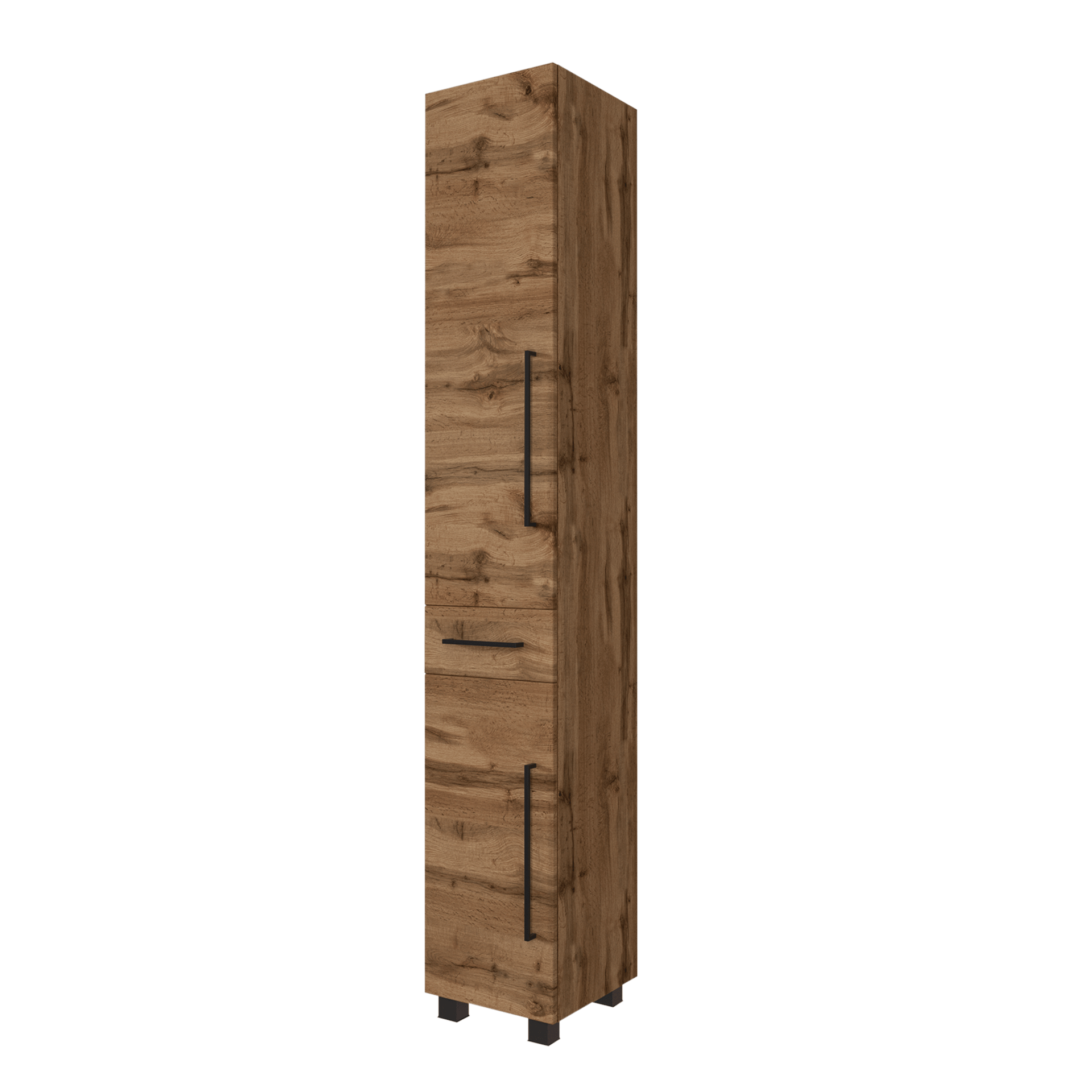 Novofurn Badschrank LUDO Eichefarben 35*30*130